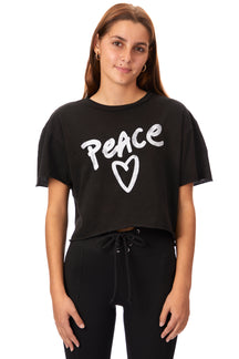 Peace Crop Tee