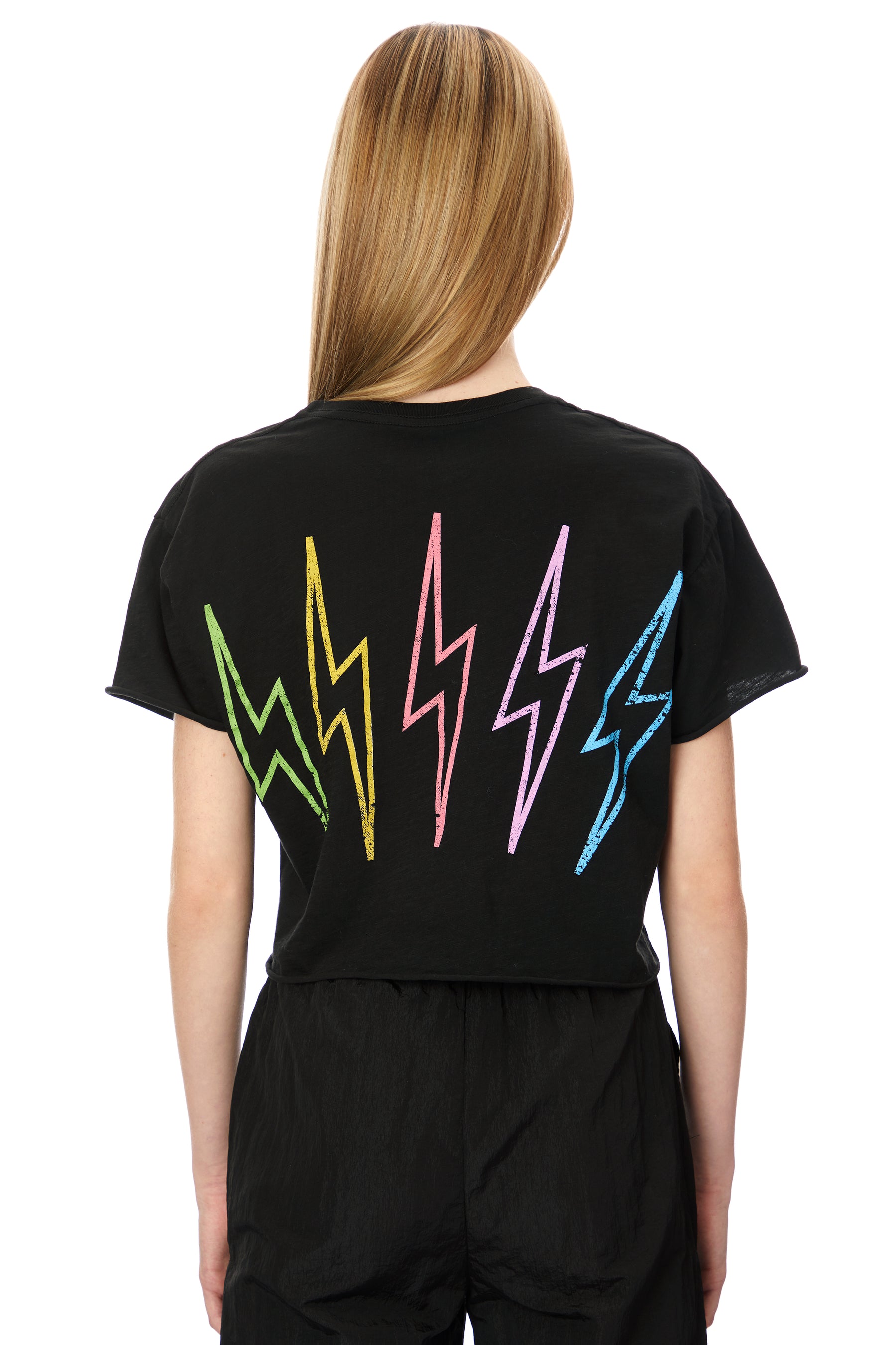 Bolt Crop Tee
