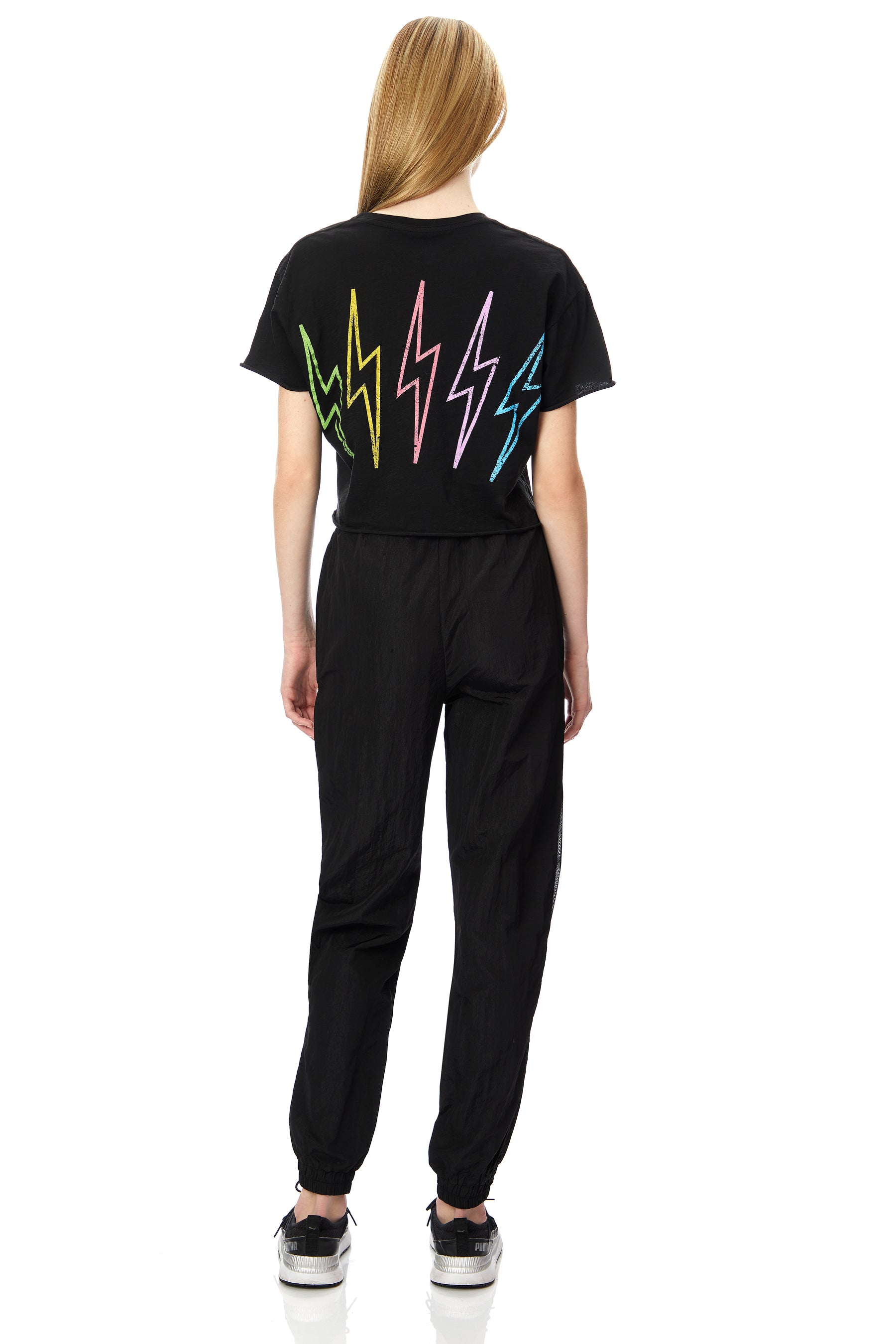 Bolt Crop Tee