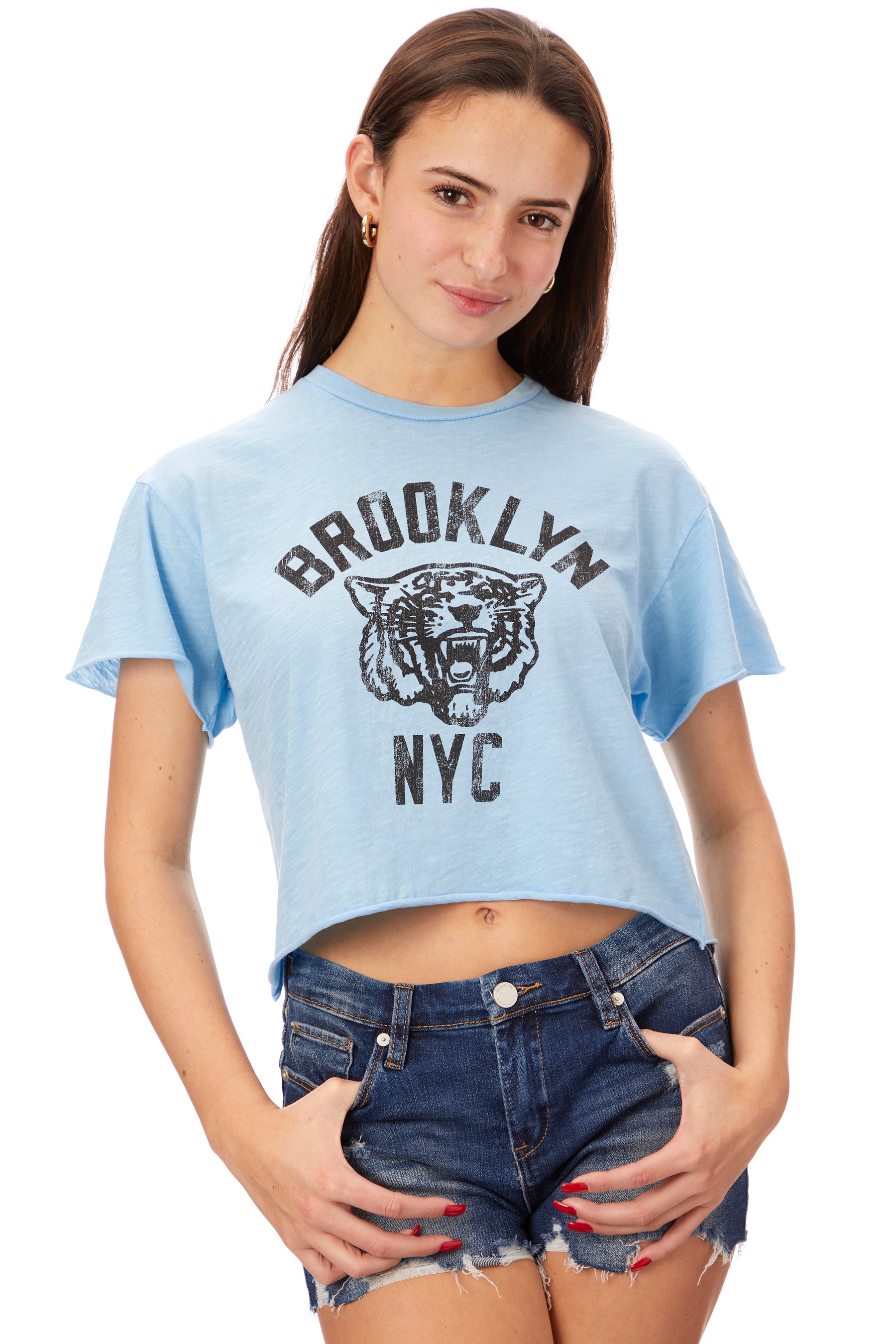 Brooklyn NYC Crop Tee