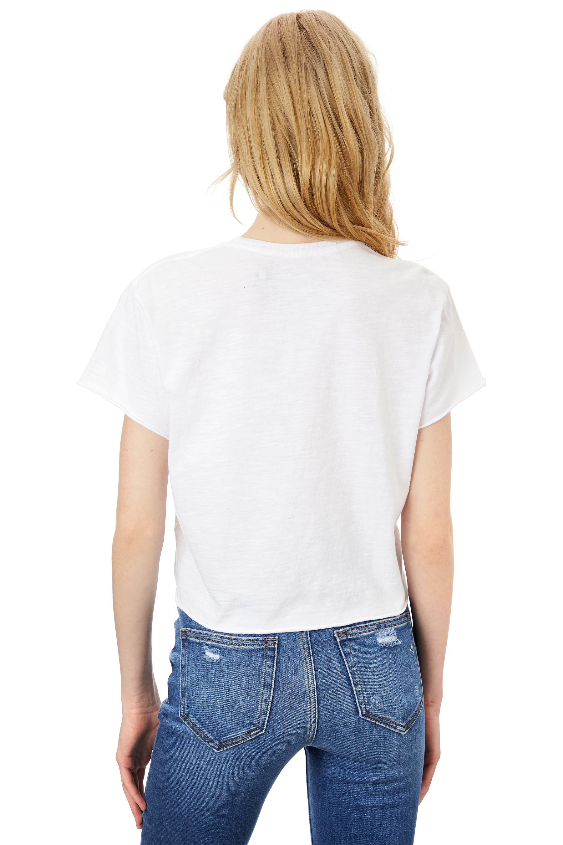 St Barth Tennis Crop Tee