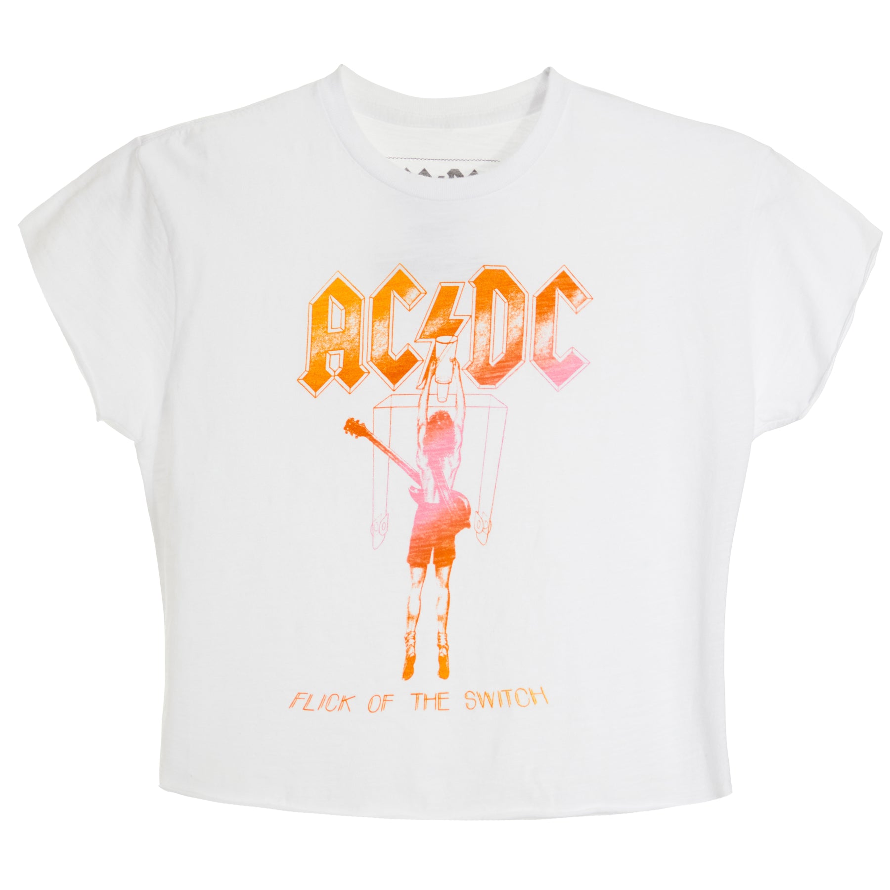 ACDC Crop Tee