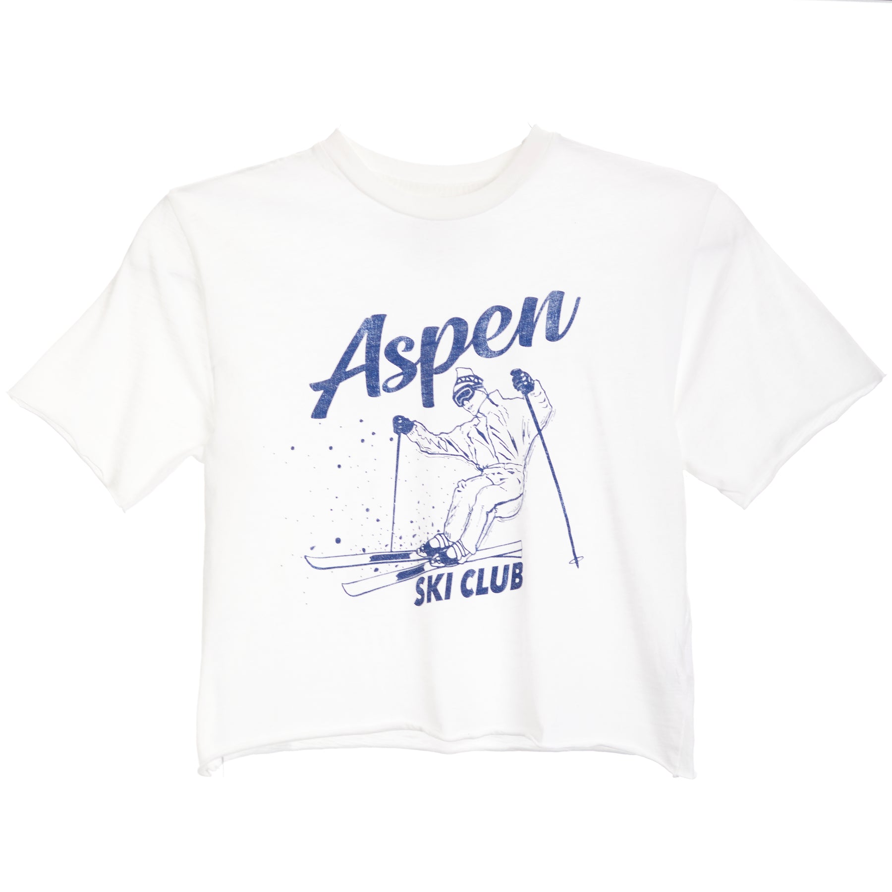 Aspen Skiing Club Crop Tee