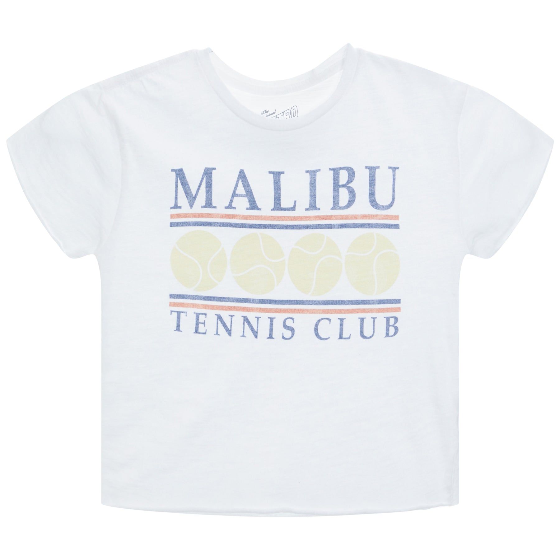 Malibu Tennis Club Crop Tee