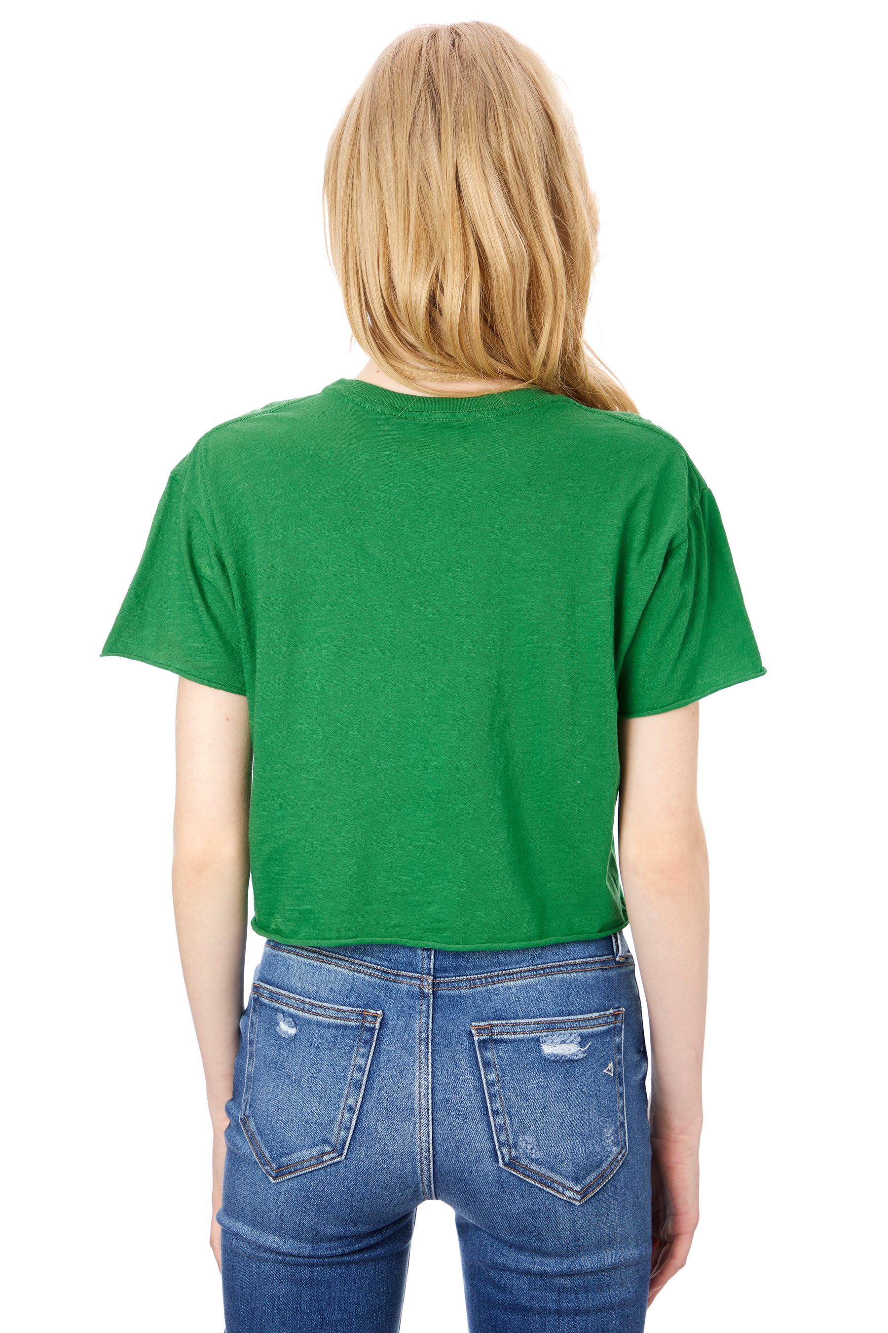 Solid Cropped Tee