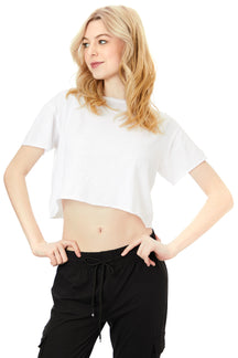 Solid Cropped Tee