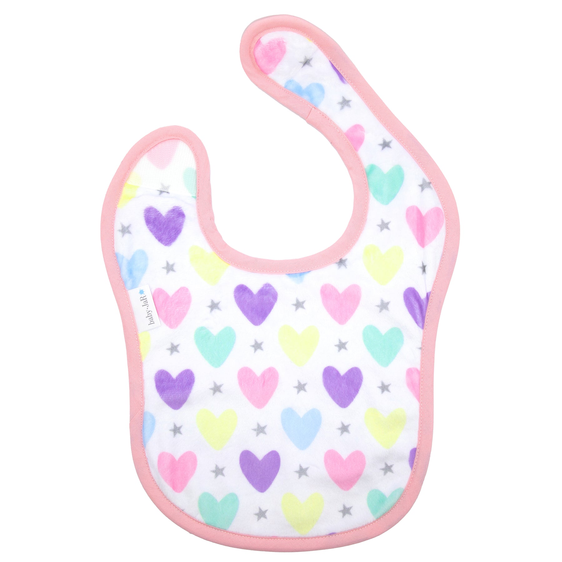 Heart & Stars Feeding Bib
