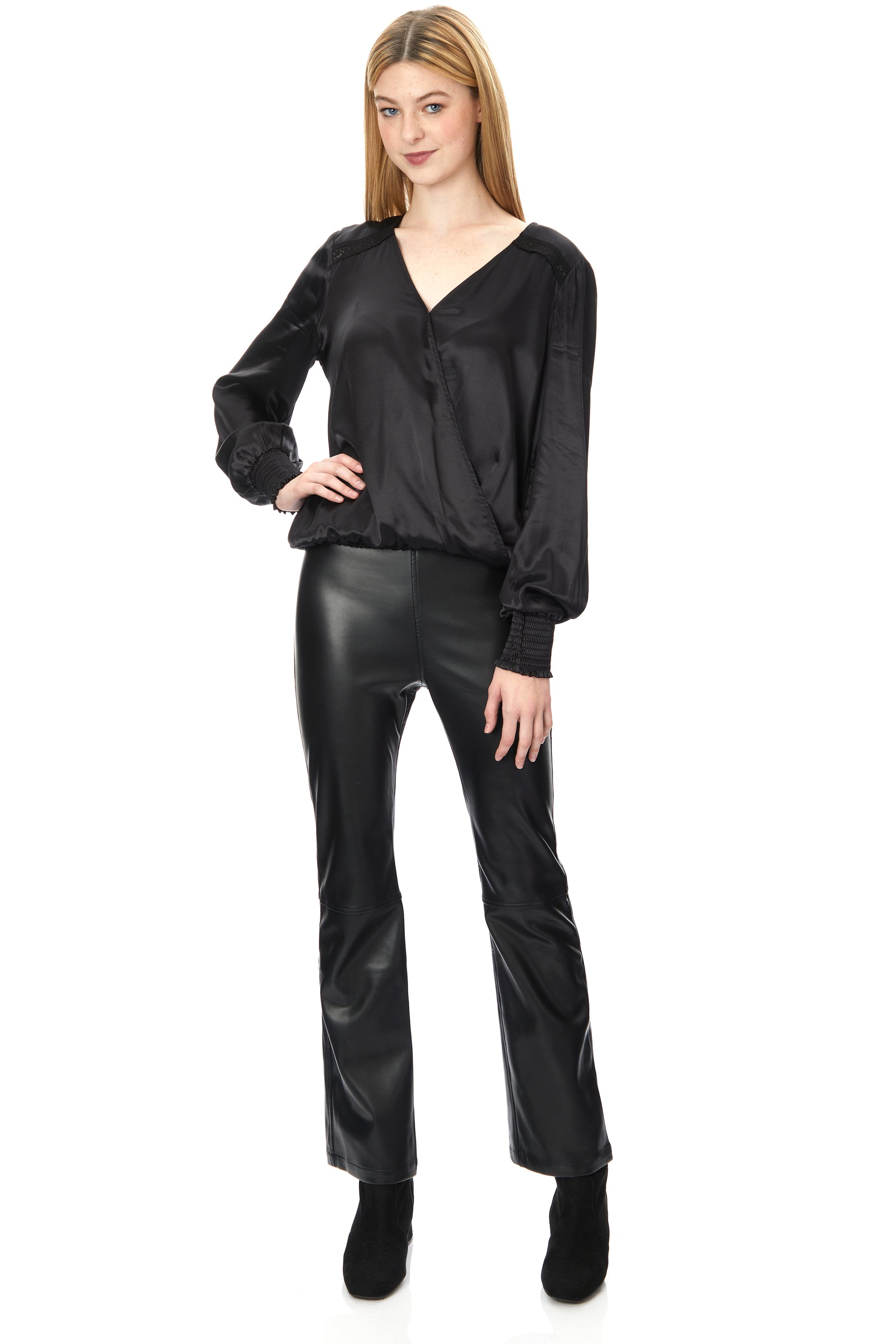 Wrap V-Neck Top