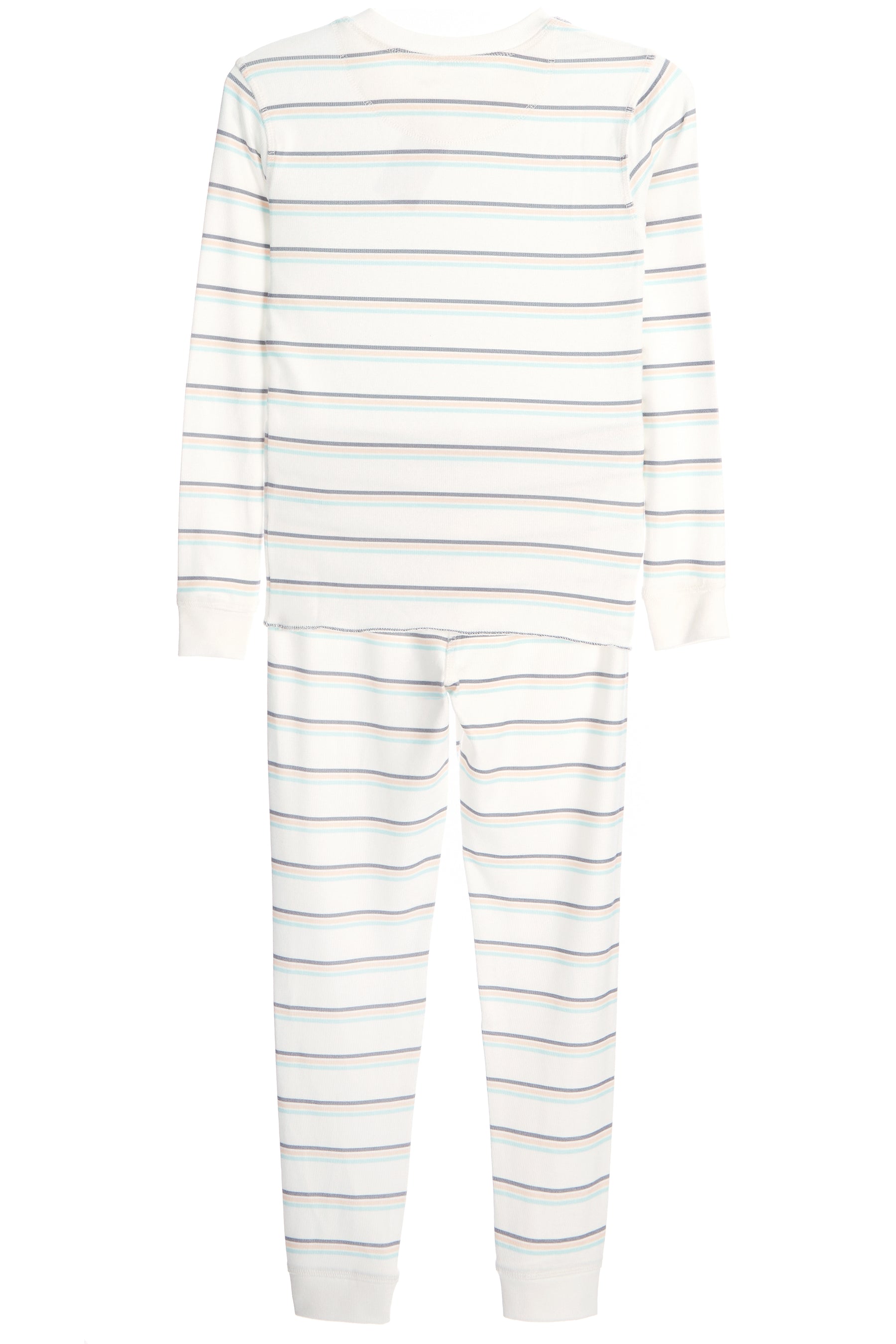 Pastel Stripe Dreams Snug Fit Pajamas Set