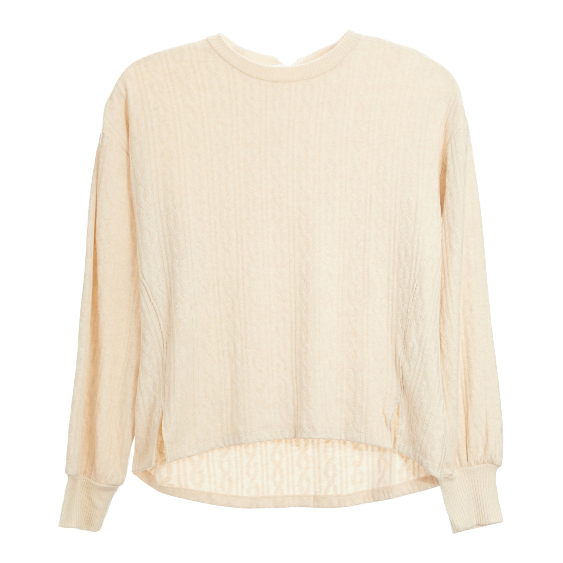 Cable Knit Crew