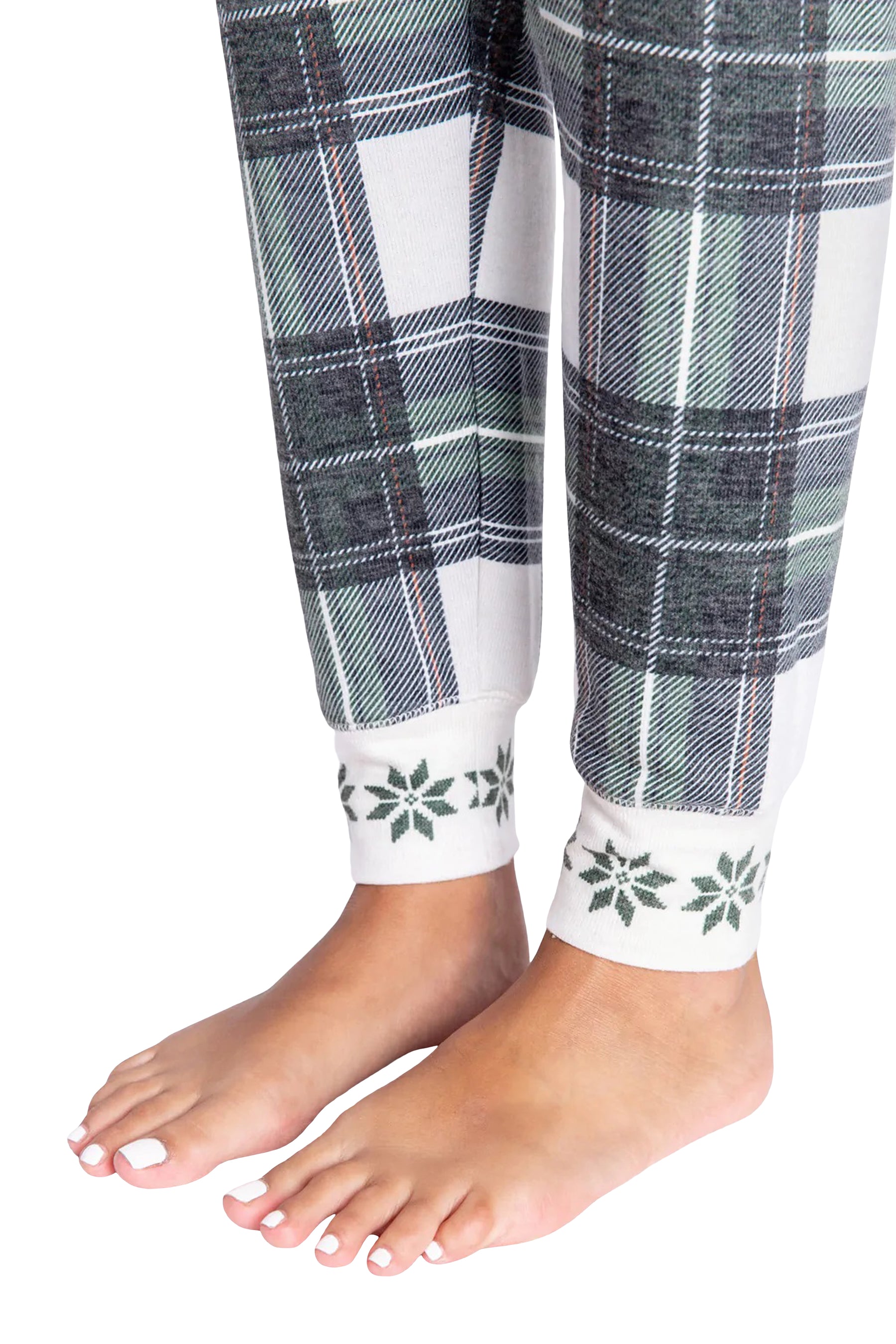 Pine Woods Plaid Jogger