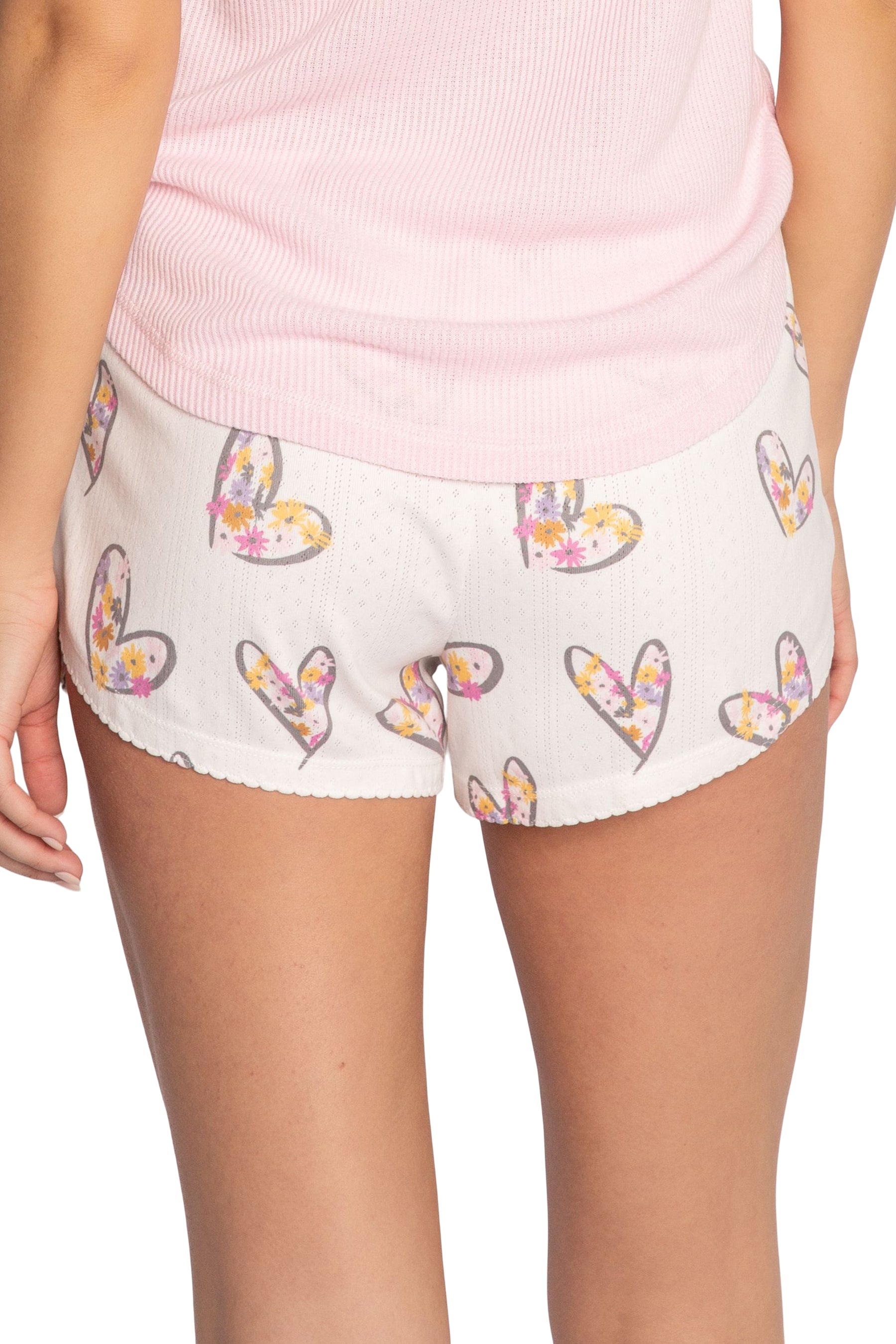 Heart Full Of Daisies Pointelle Short