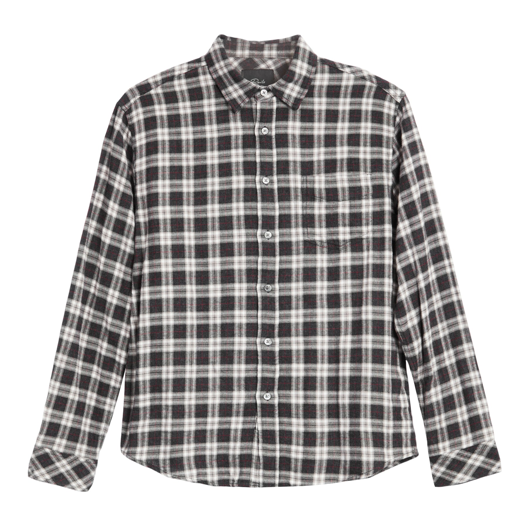 L/S Lenox Black Crimson