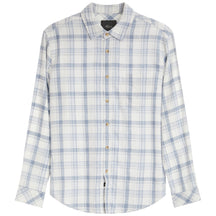 Wyatt Woven Plaid-in White Denim