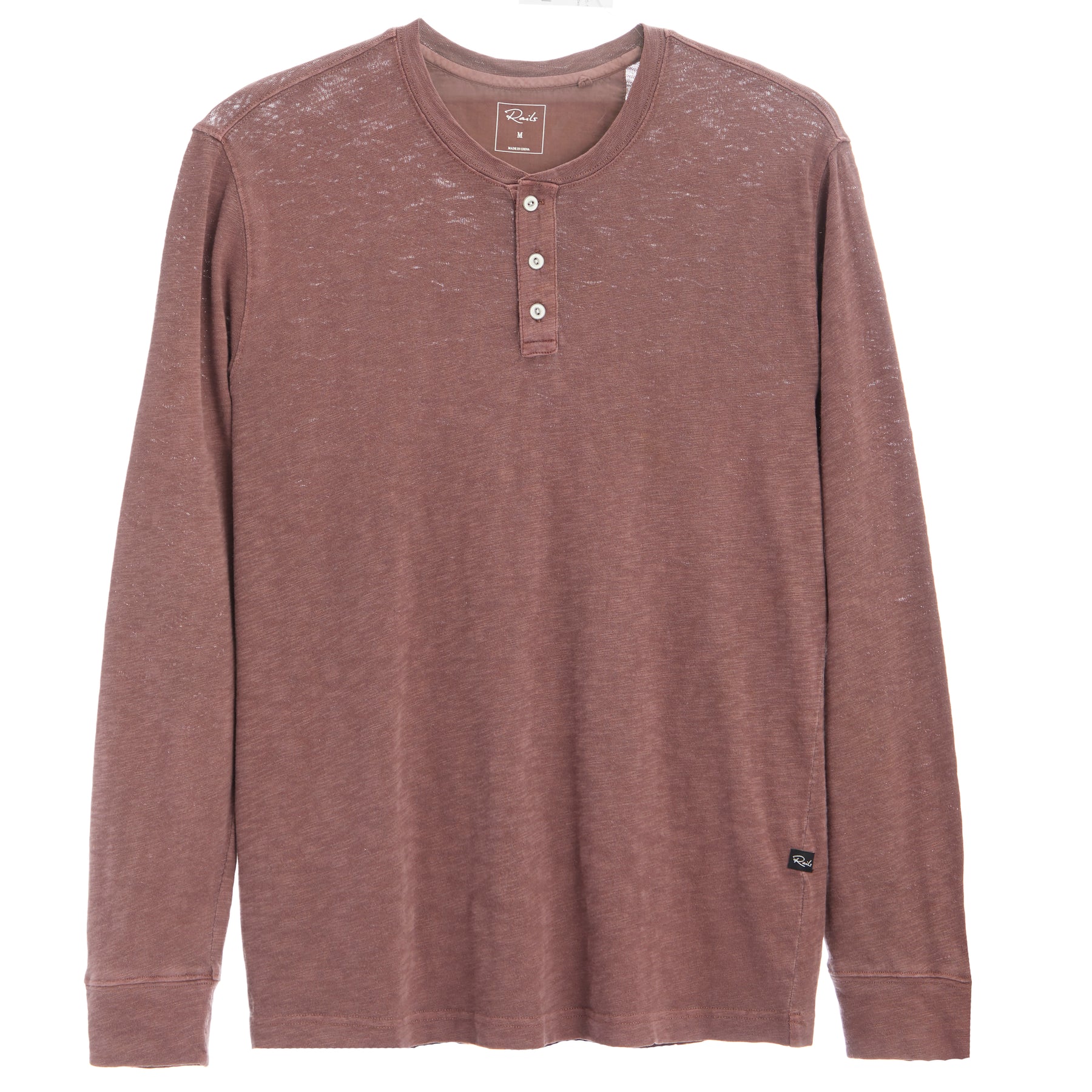 Slub Cotton Jersey Henley Skhi