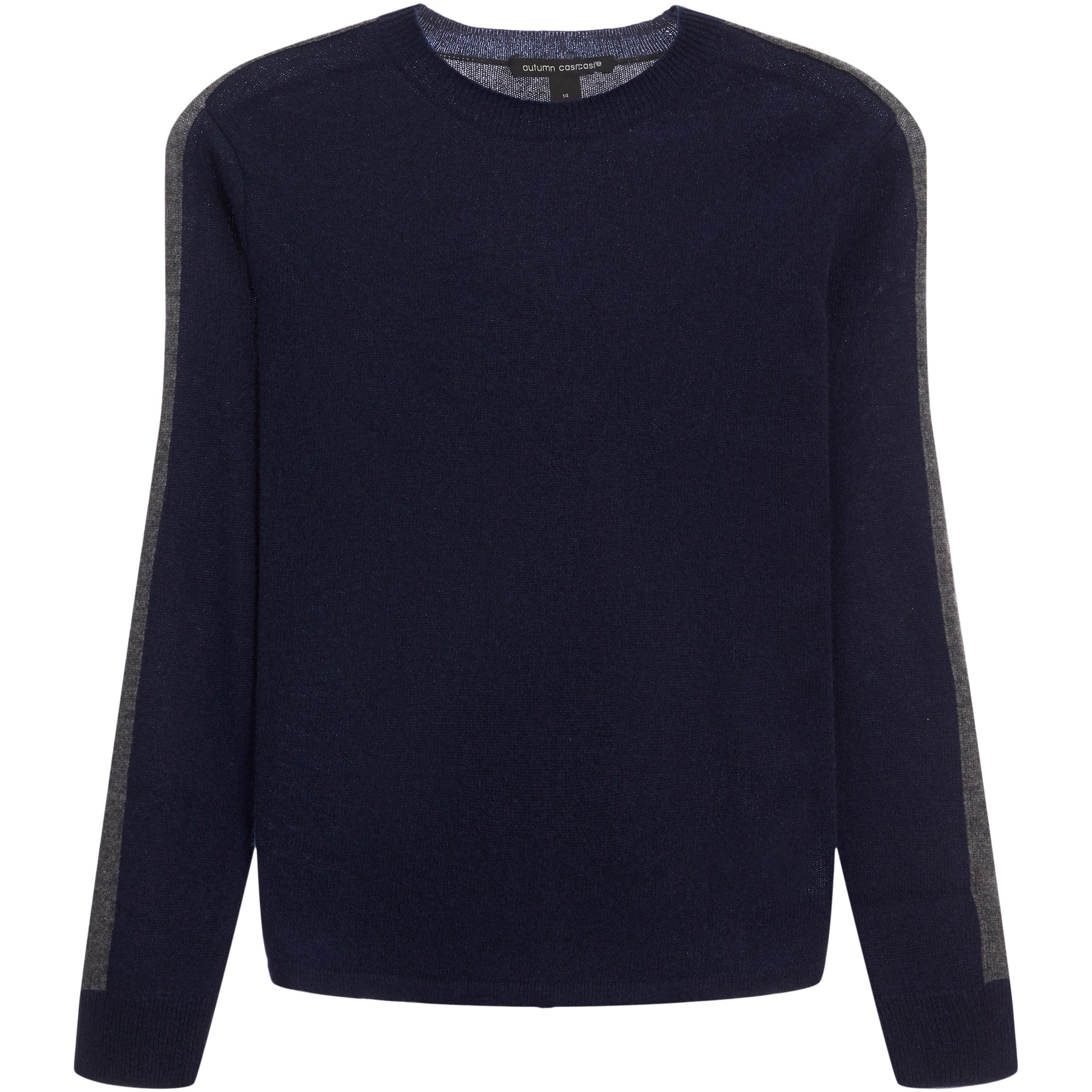 Boys Color Block Crew With Stripe
