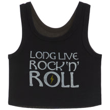 Rock N` Roll Not Quite Crop Tank