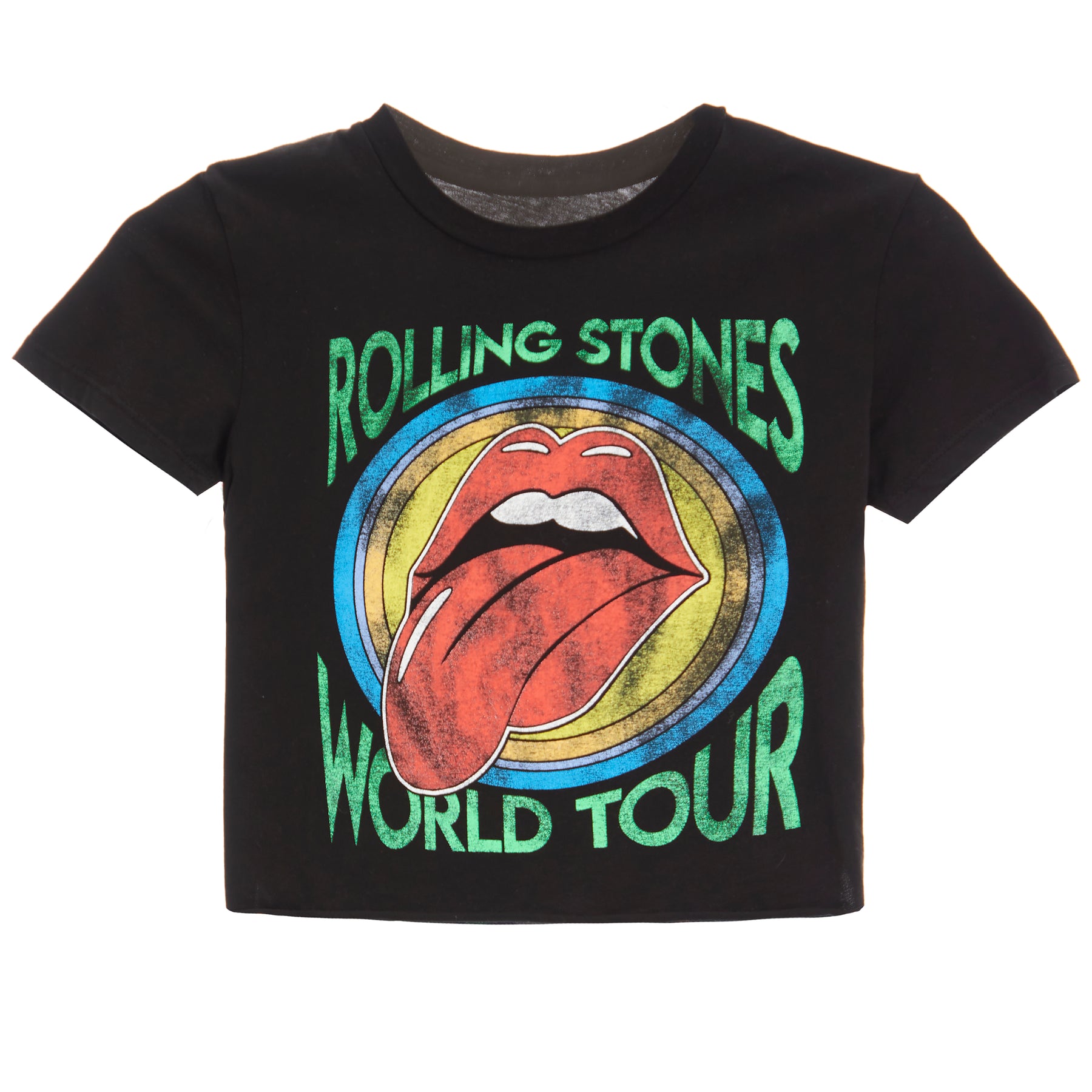 Rolling Stones Not Quite Crop Tee