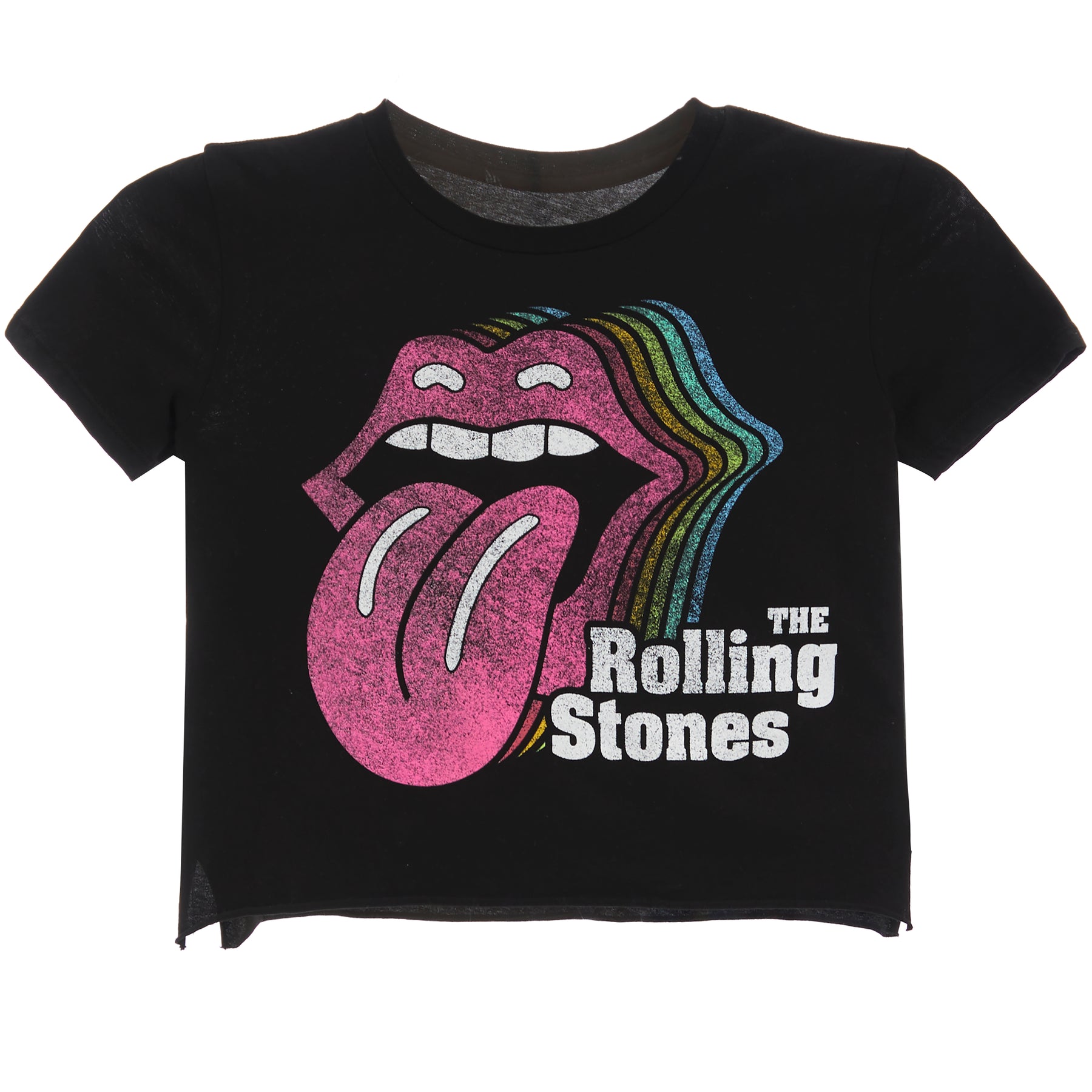 Rolling Stones Not Quite Crop Tee
