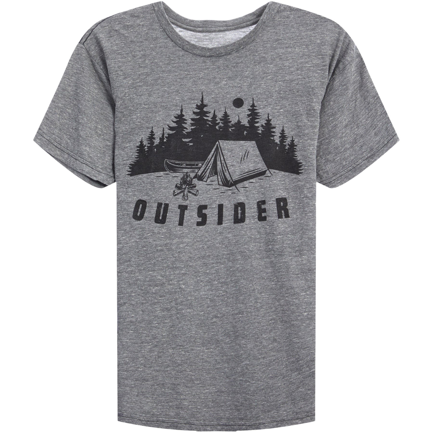 Outsider Tee Streaky Grey
