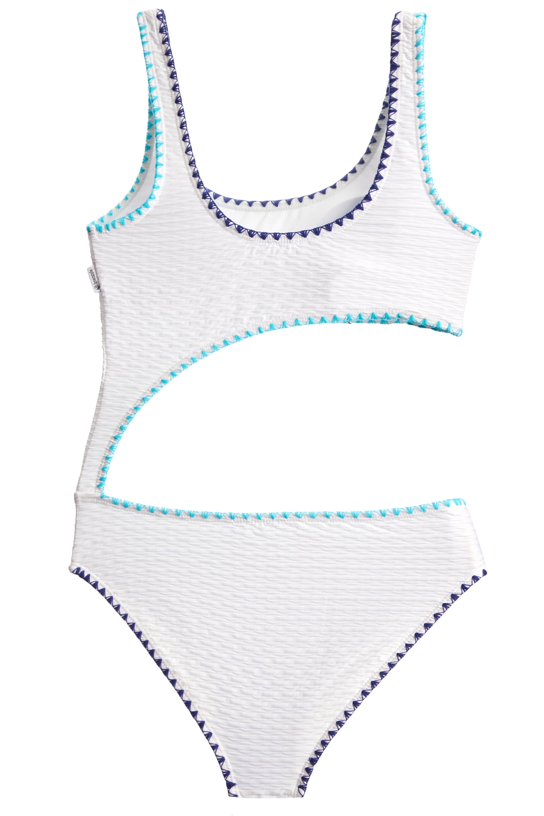 Ryan Whipstitch Cut Out One Piece