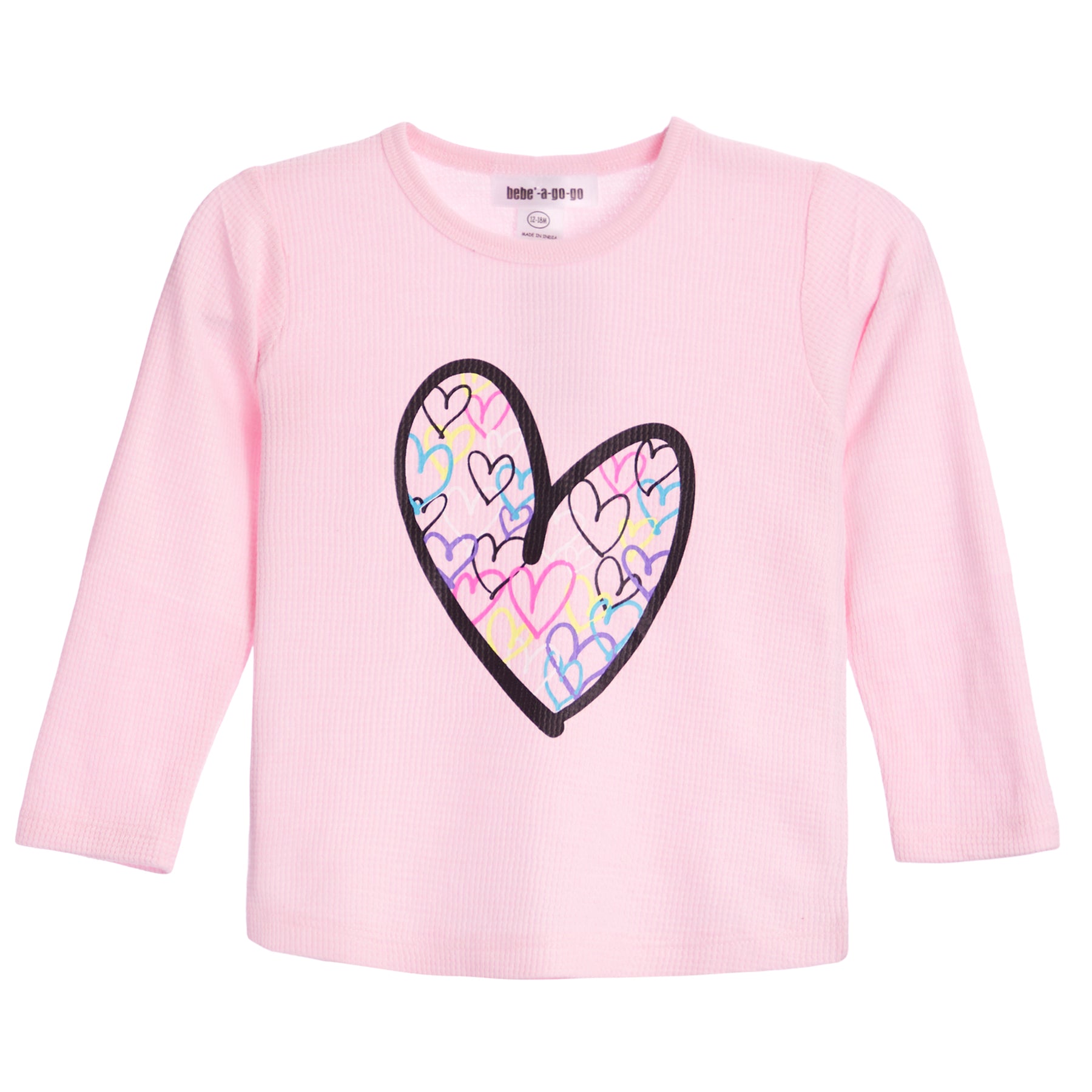 Thermal Tee- Multi Hearts