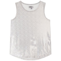Metallic Shirtail Tank