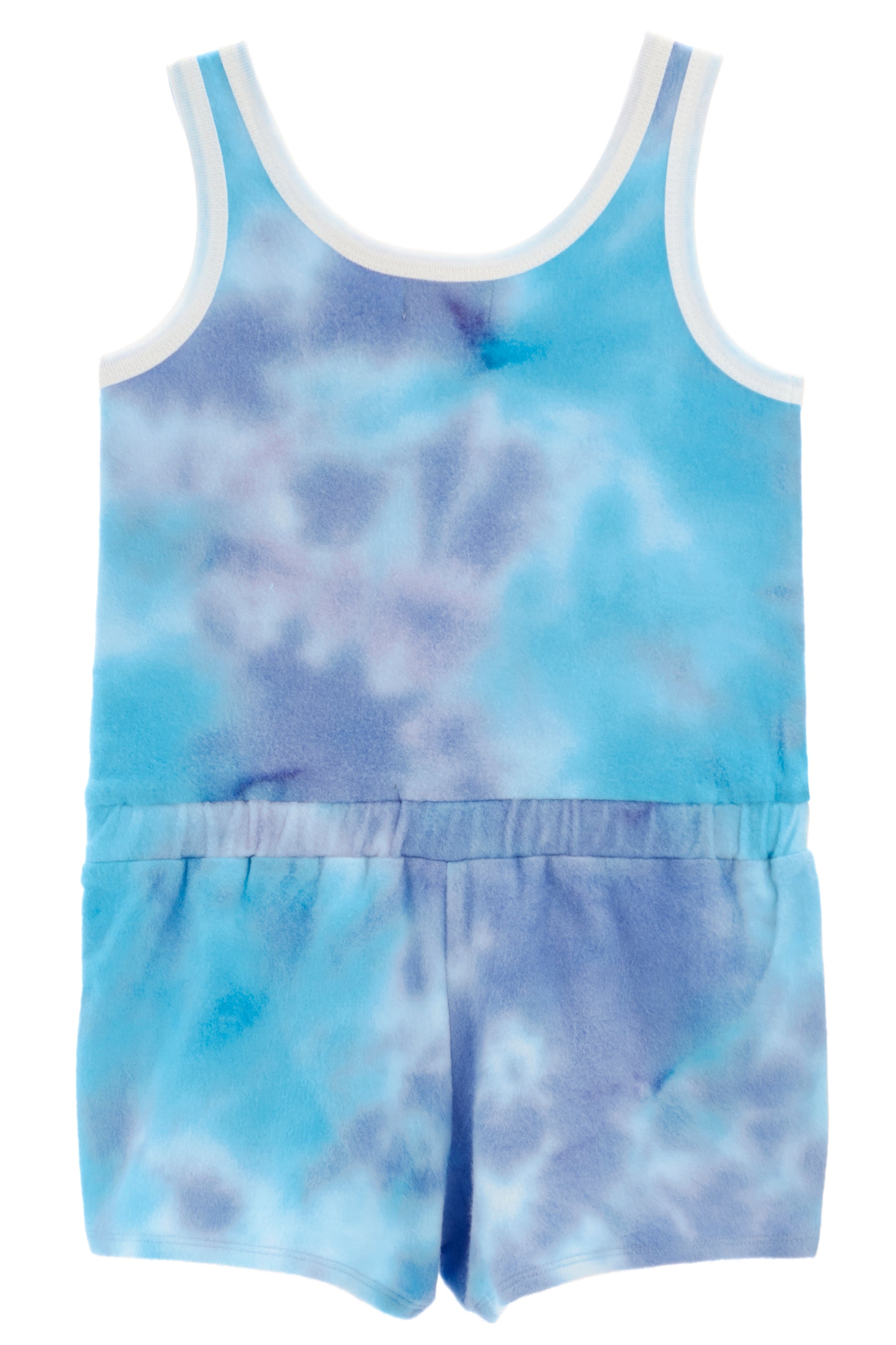 Tie Dye Romper with Stars