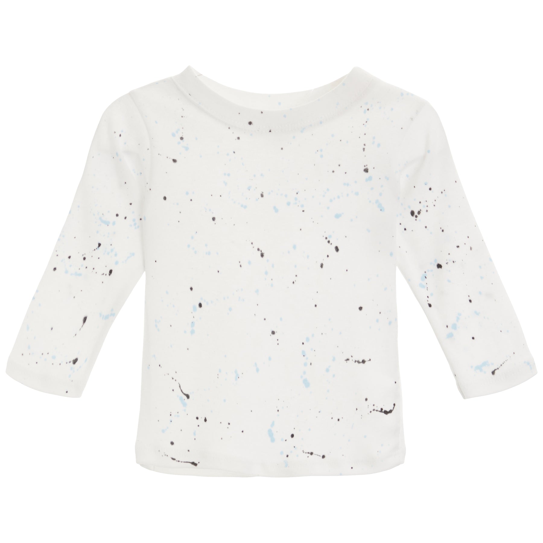 Harem Set- Blue/Black Splatter