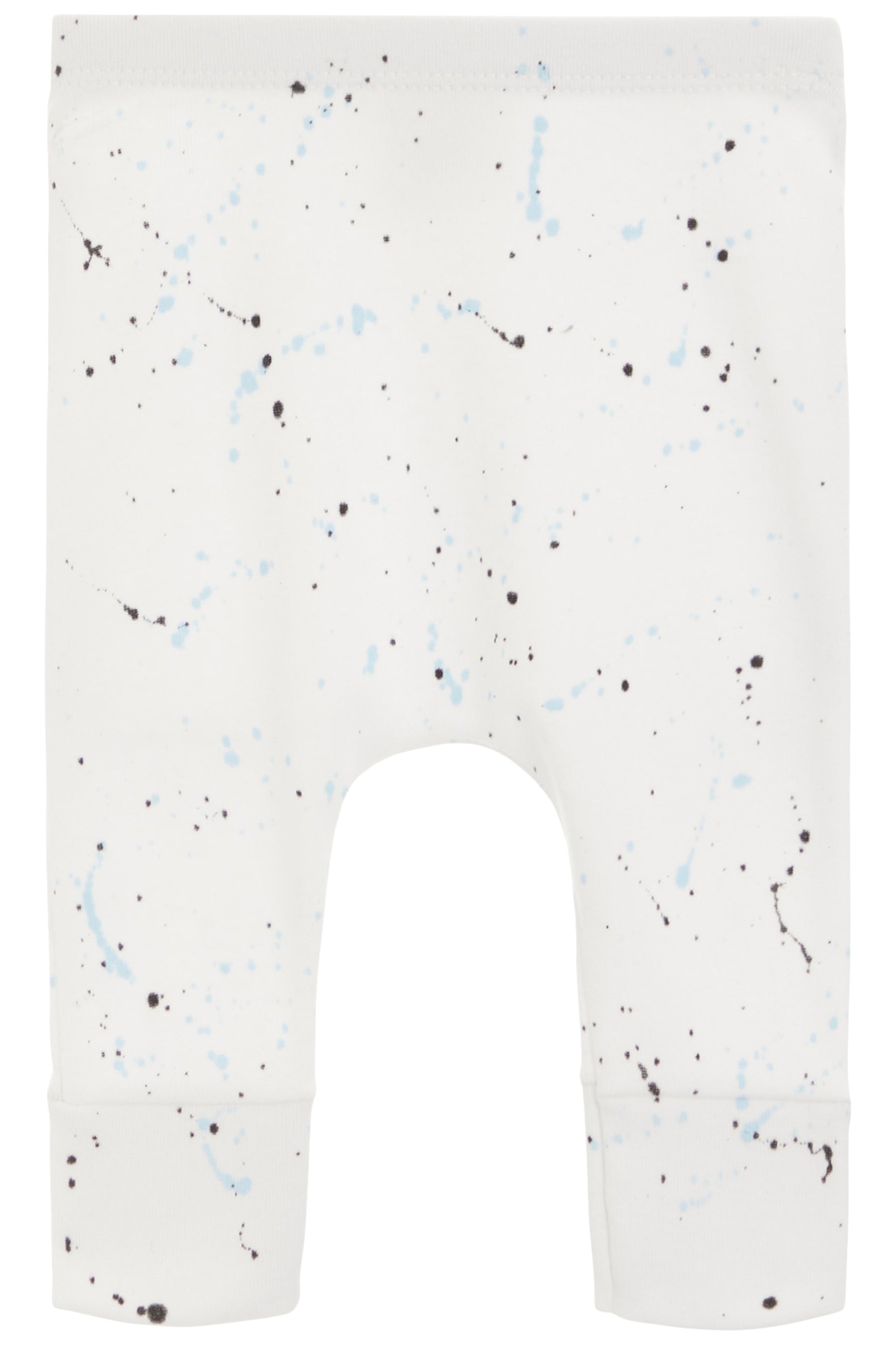 Harem Set- Blue/Black Splatter