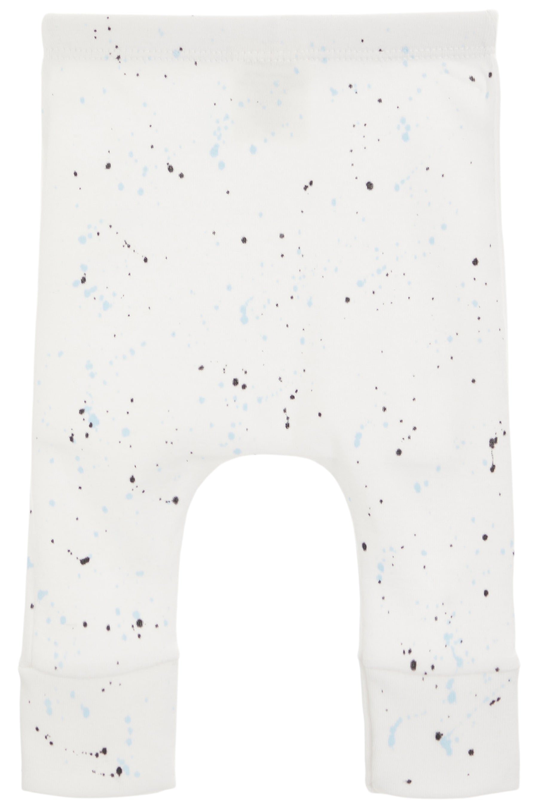 Harem Set- Blue/Black Splatter