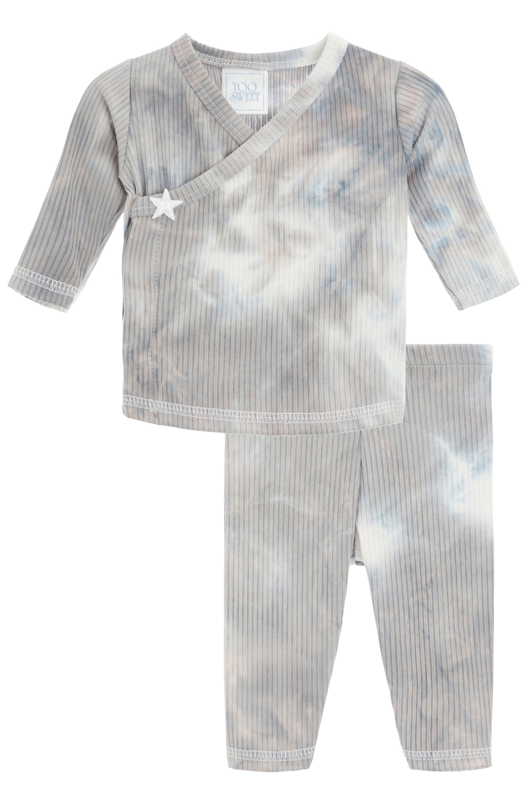 Tie Dye Kimono Set