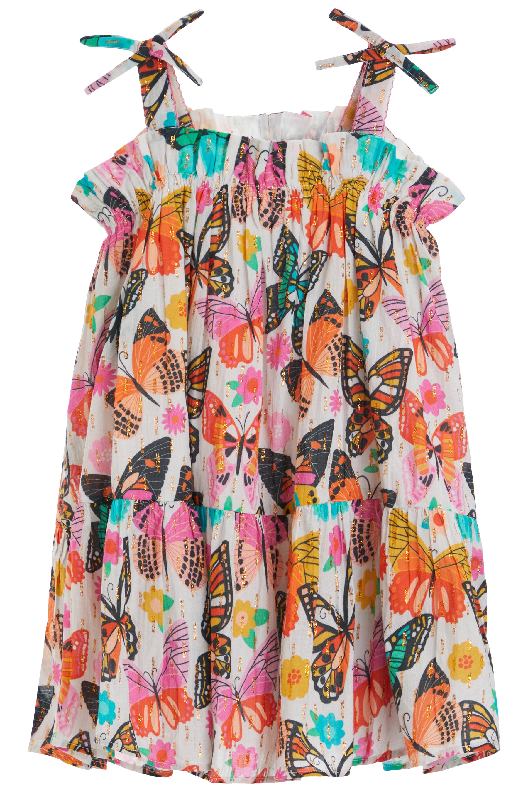 Tie Shoulder Dress