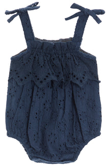 Navy Eyelet Bubble