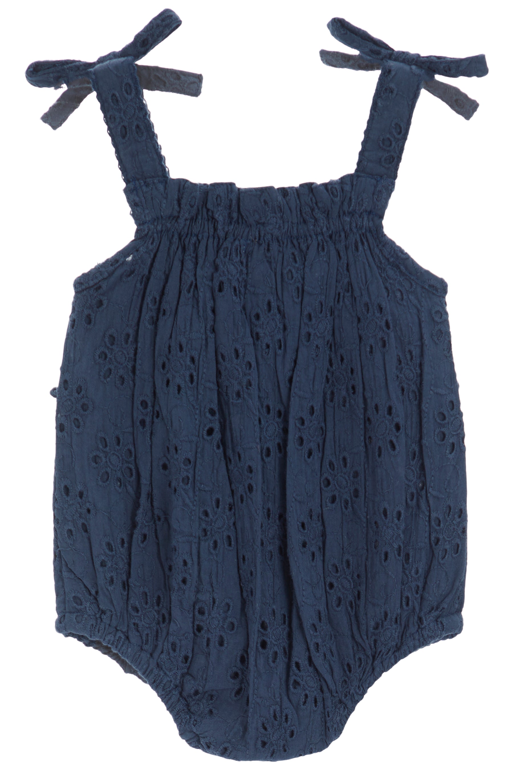 Navy Eyelet Bubble