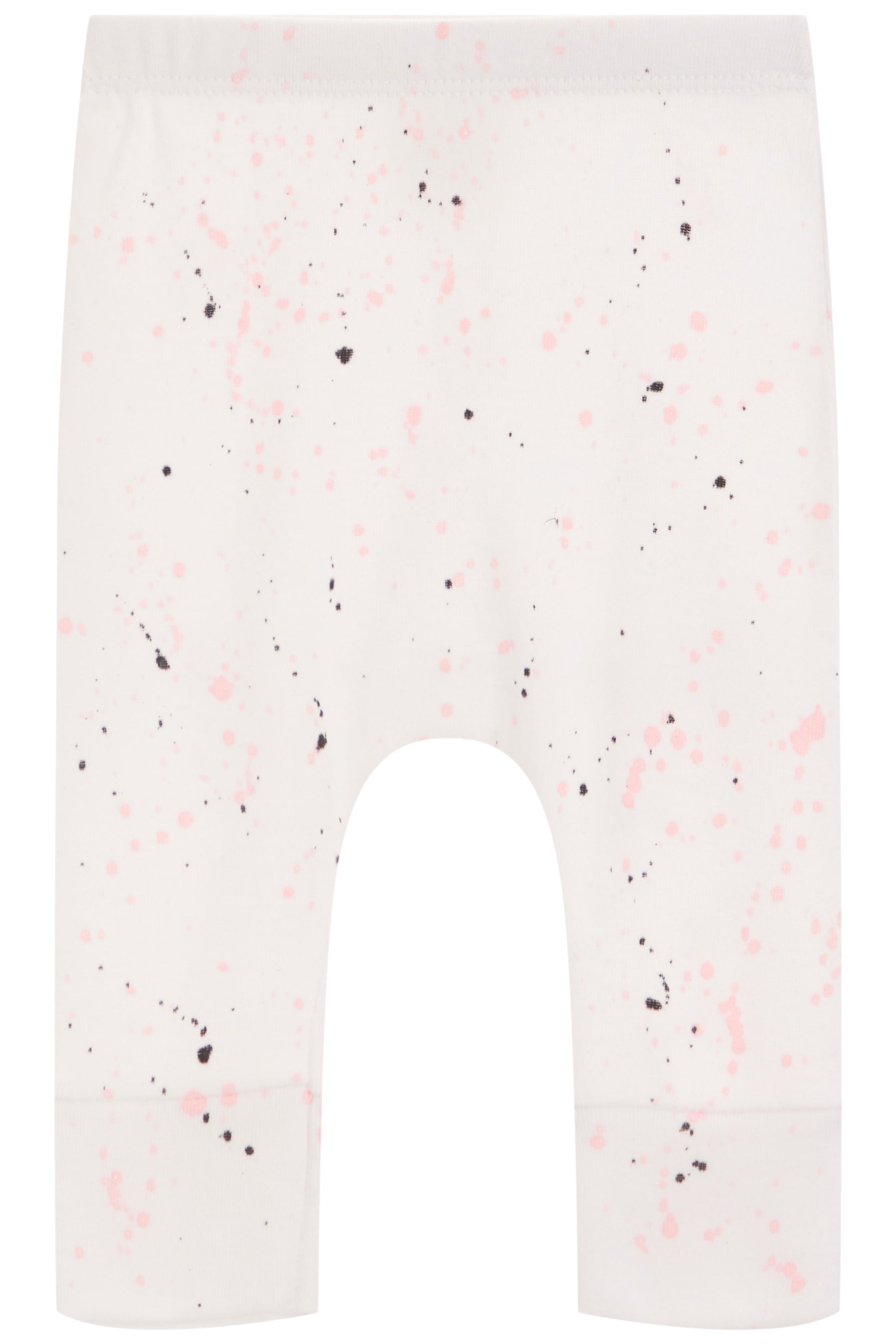 2 pc Harem Set- Pink/Black Splatter