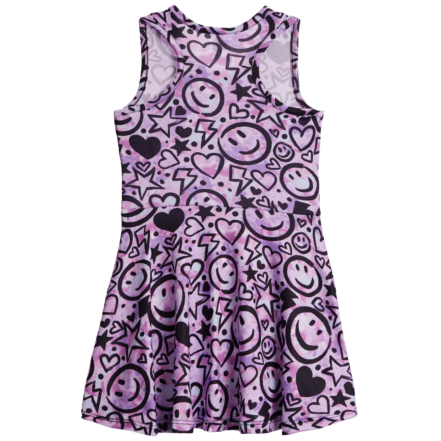 Racer Tank Dress Smiley Bolt
