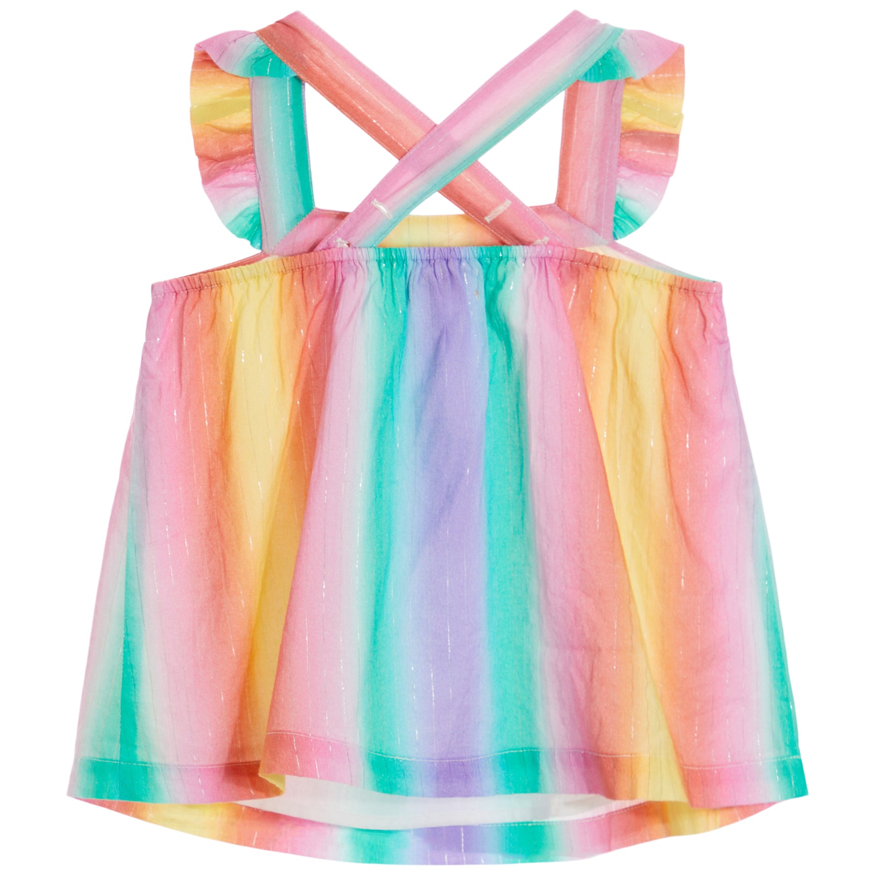 Vertical Ombre Baby Destination Dress & Bloomer