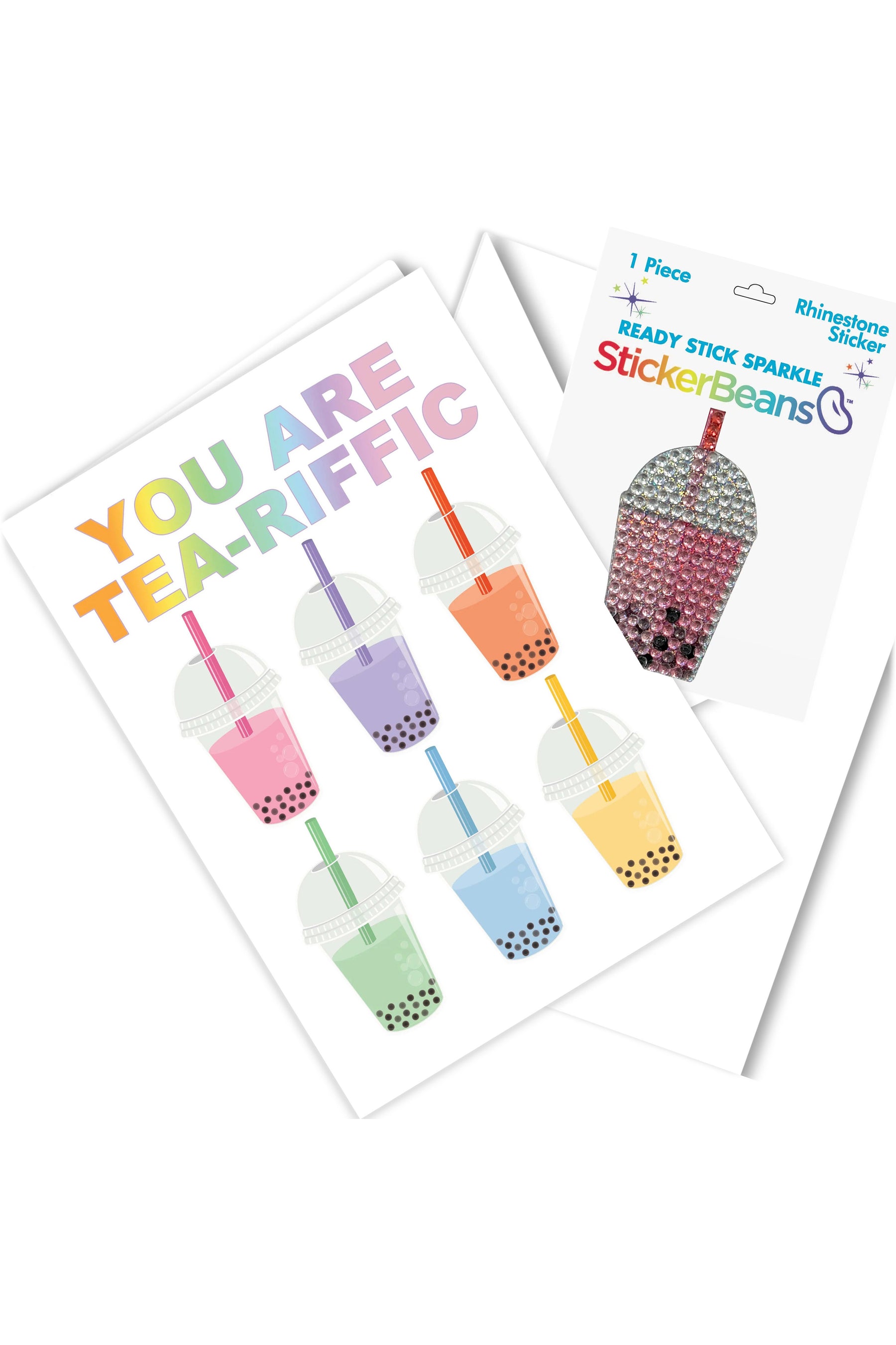 Bubble Tea Greeting Card