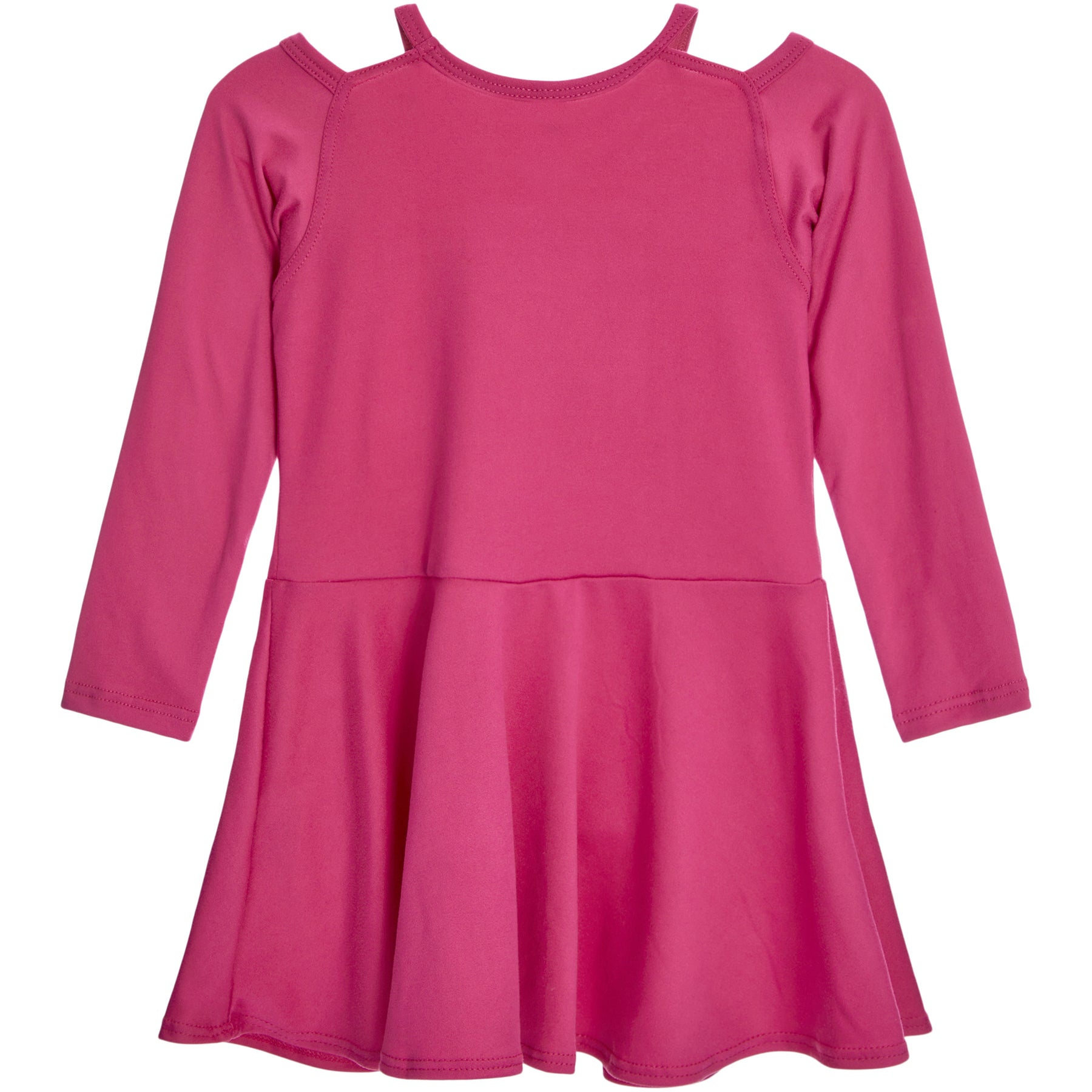 Silver Stars Ruffle Bottom Dress