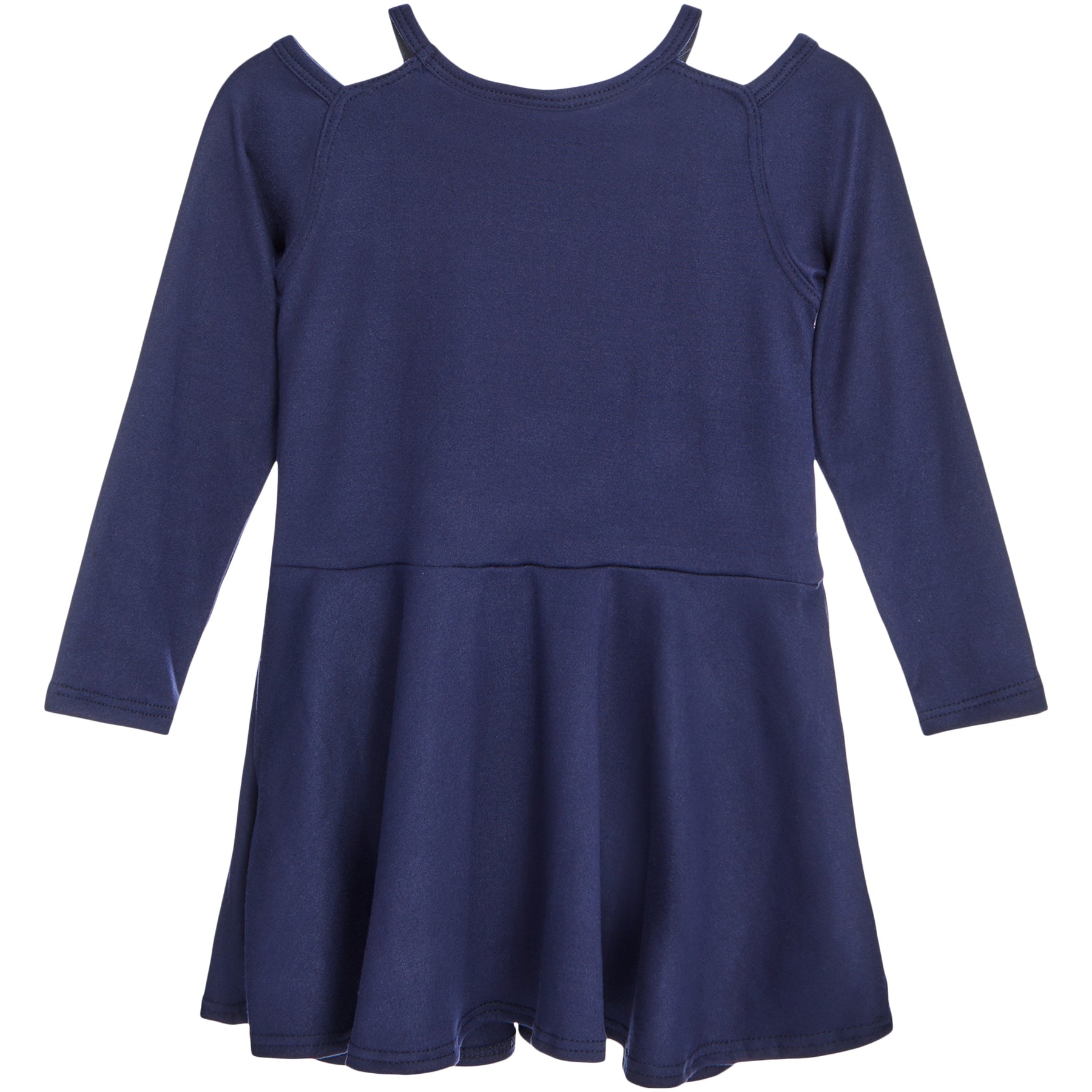 Open Shoulder Gold Hearts Dress