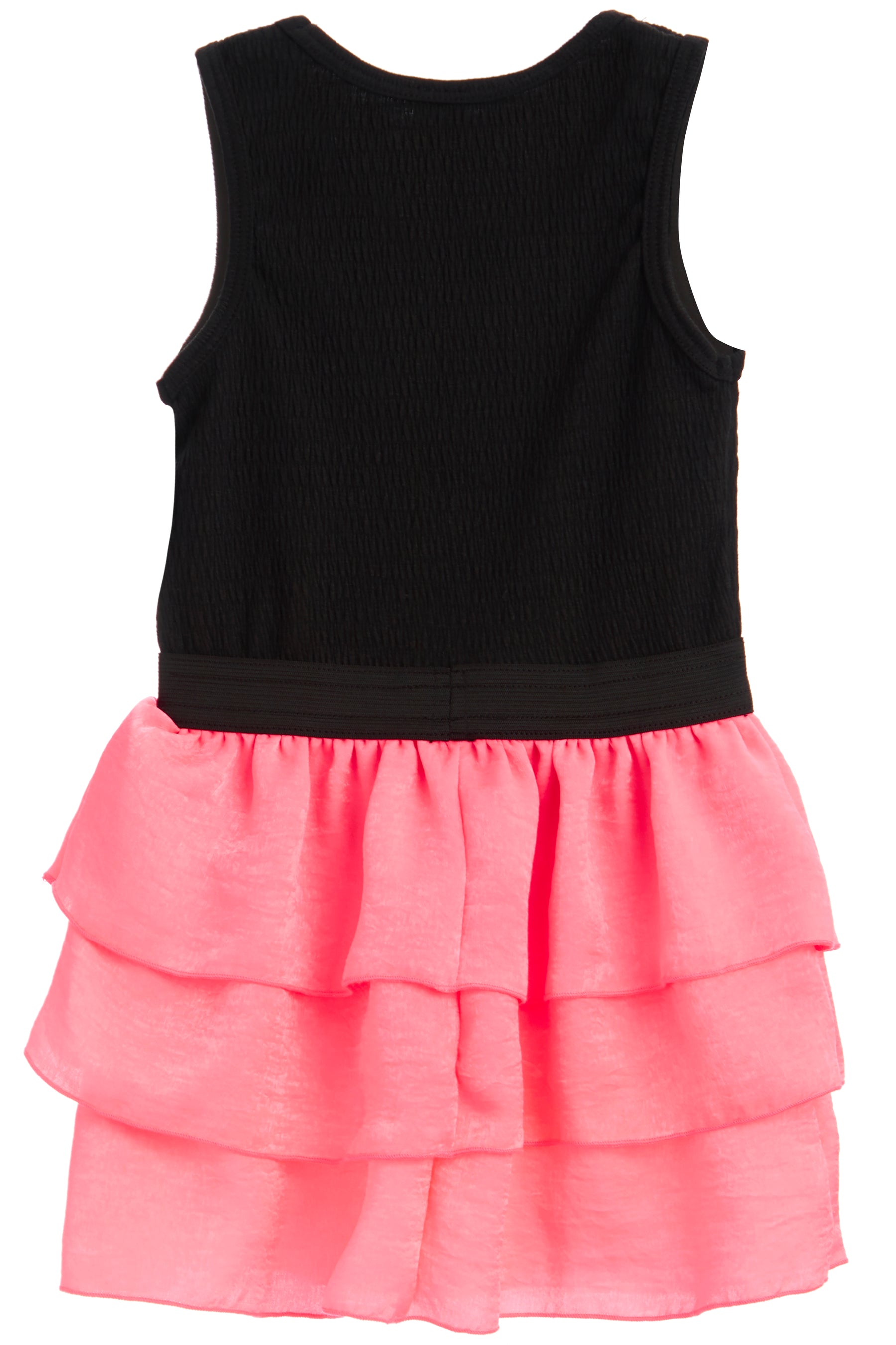 Tank Satin Ruffle Dress
