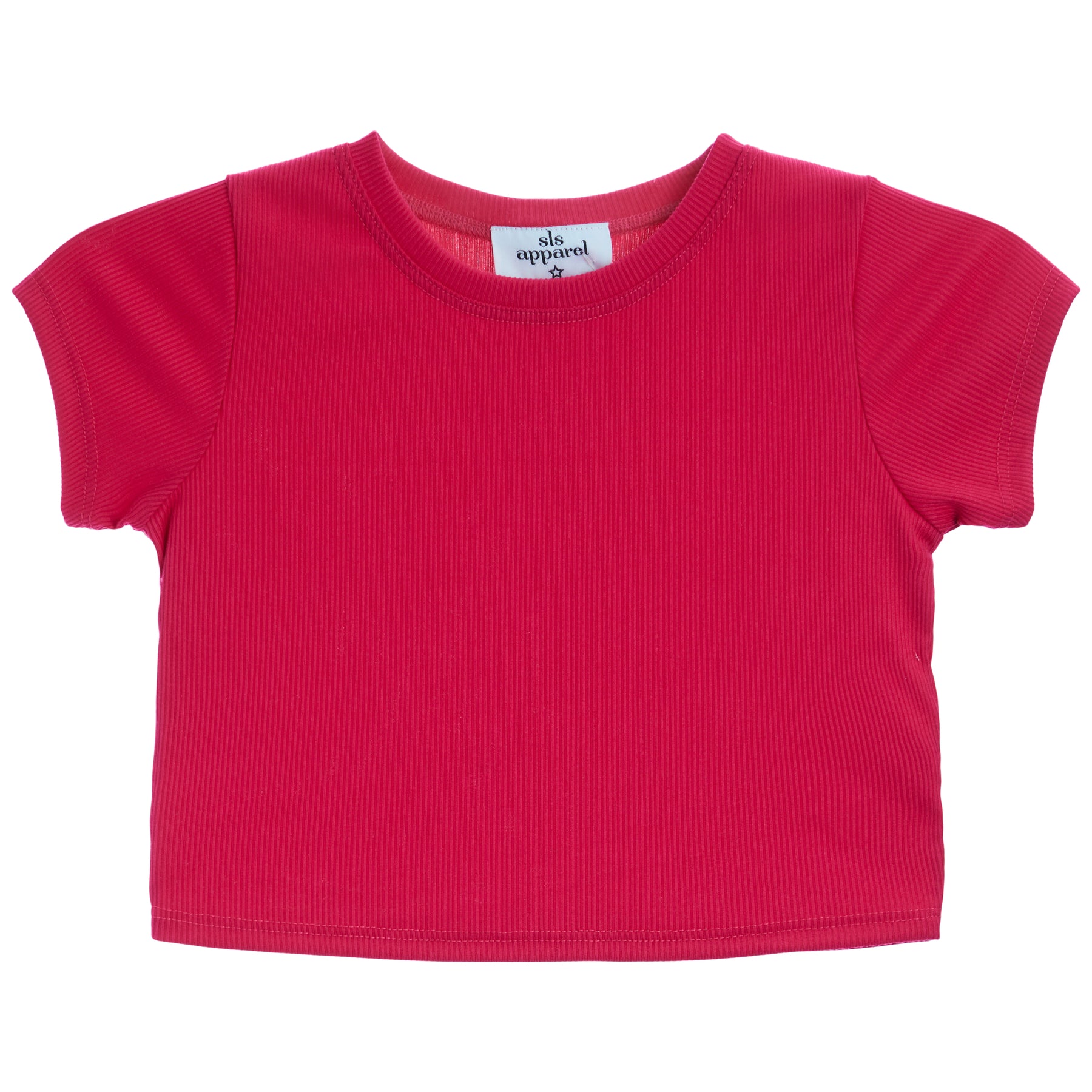 Ribbed Short Sleeve Tee