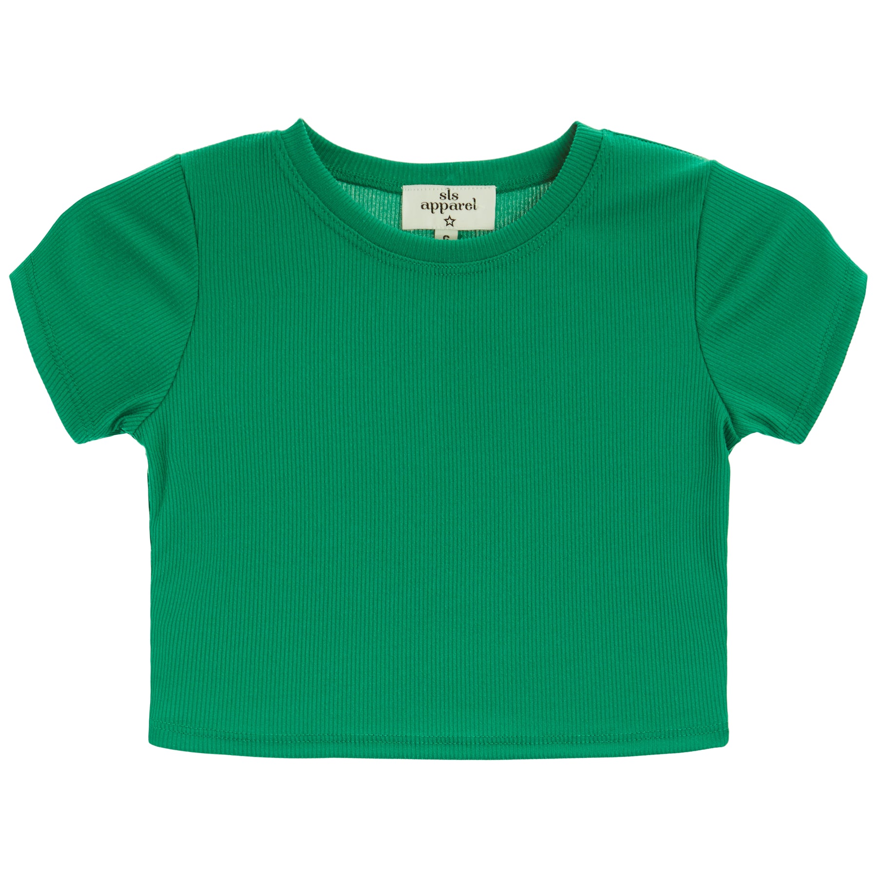 Ribbed Short Sleeve Tee