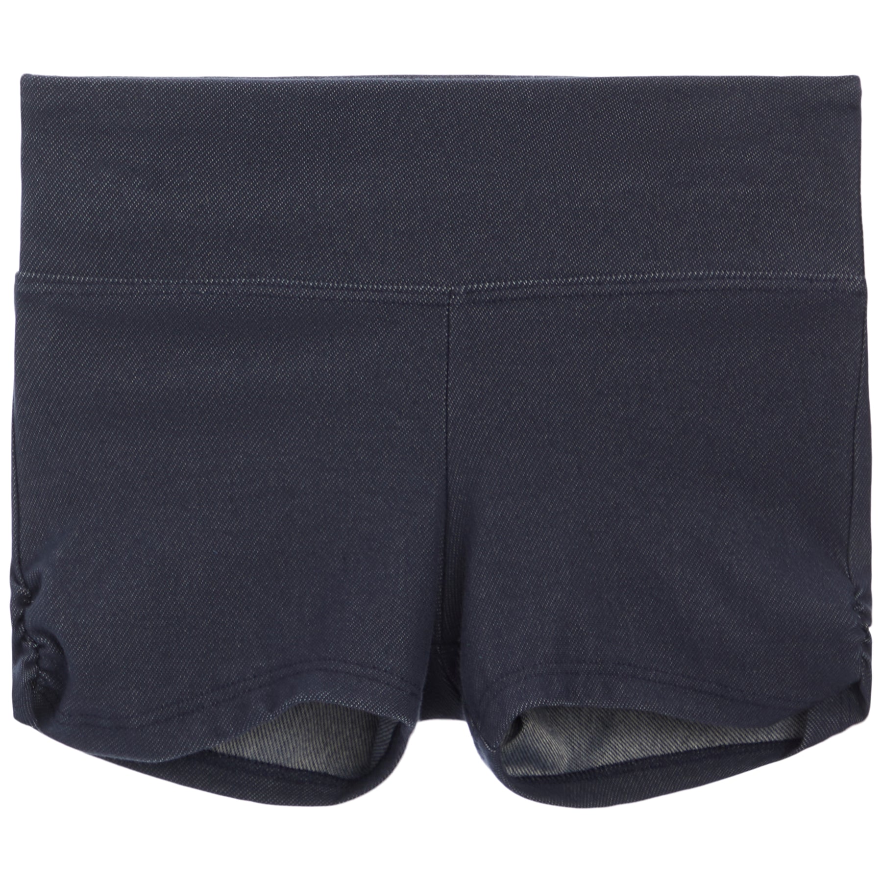Ruched Denim Short