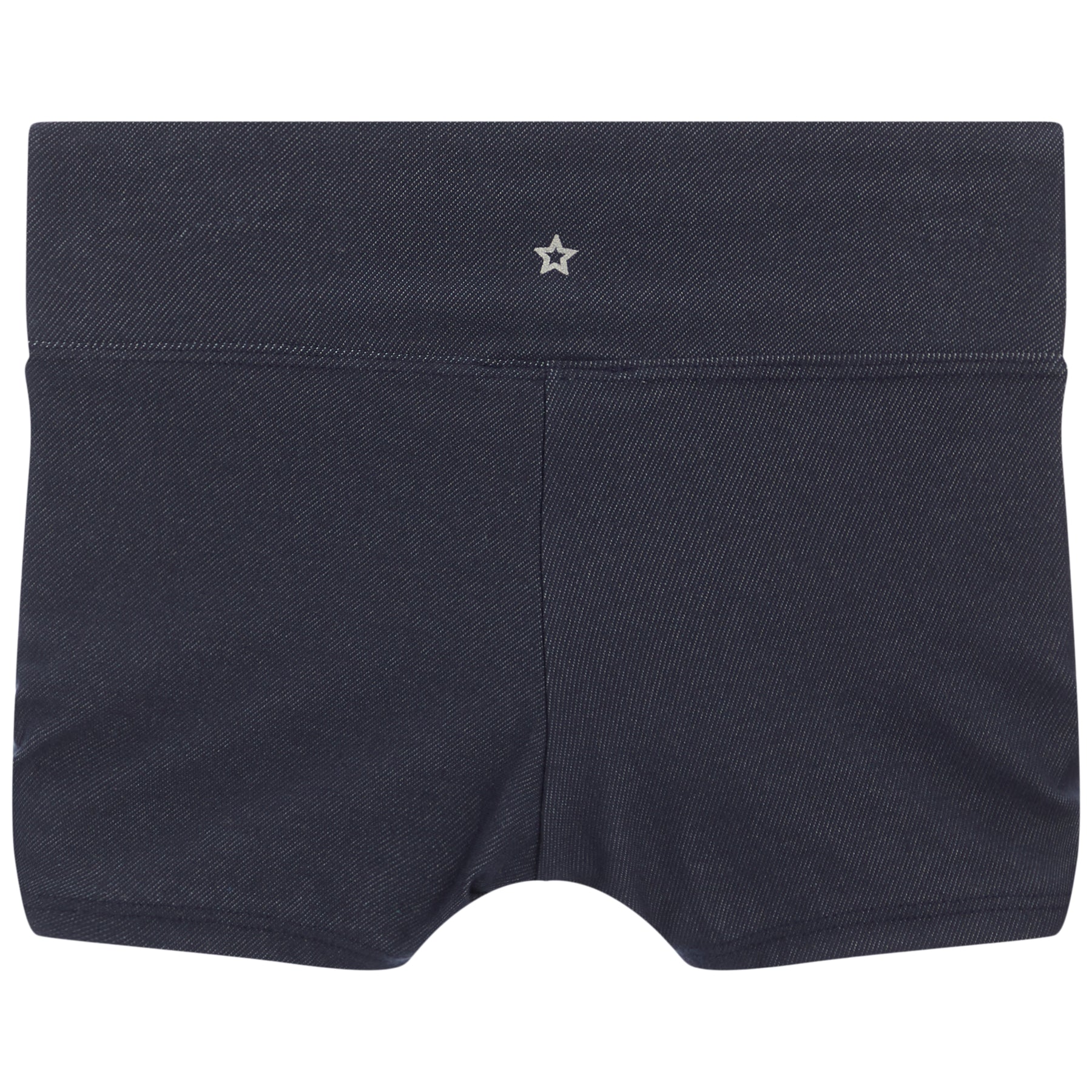 Ruched Denim Short