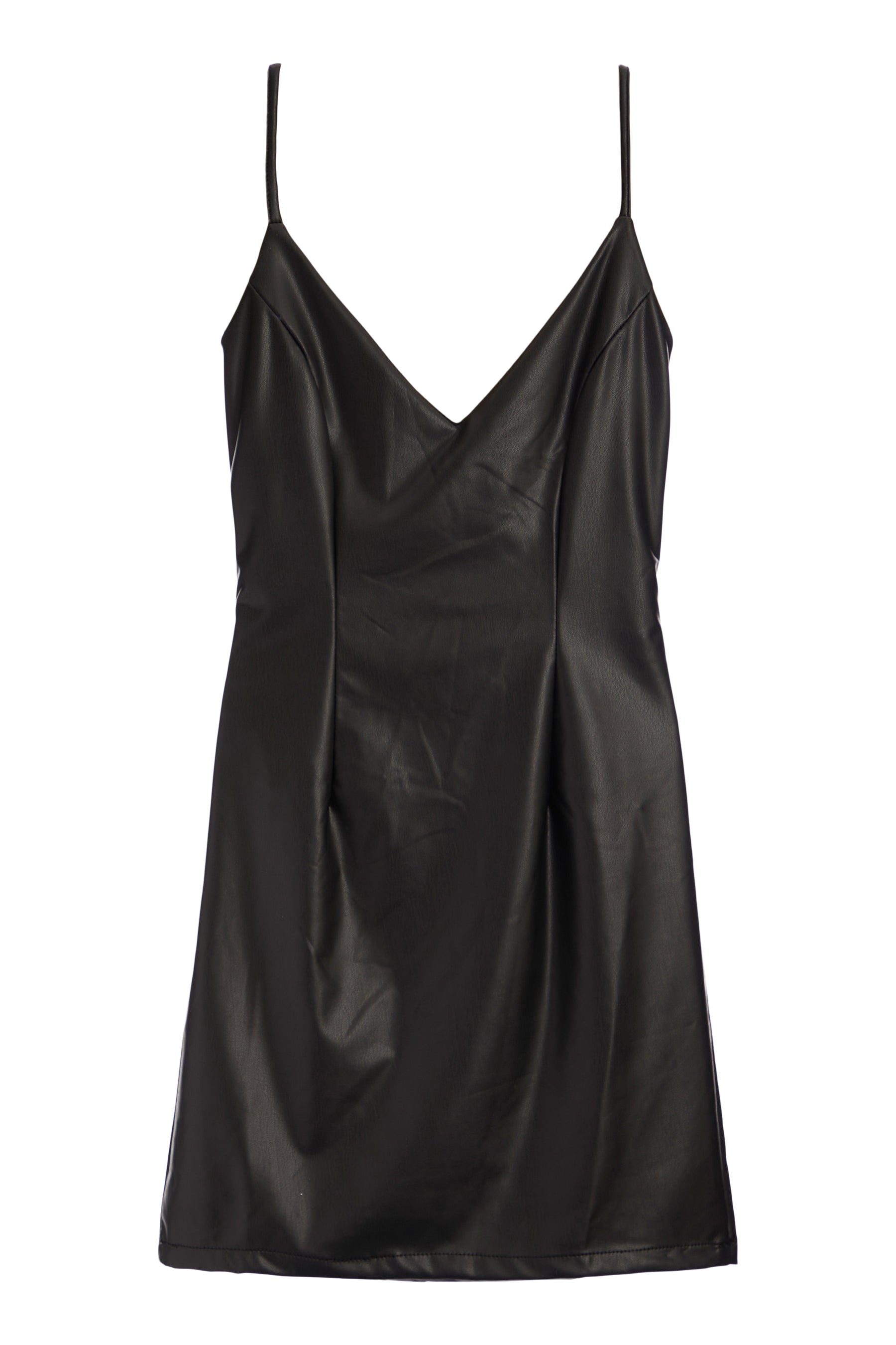 Vegan Sleeveless Mini Dress