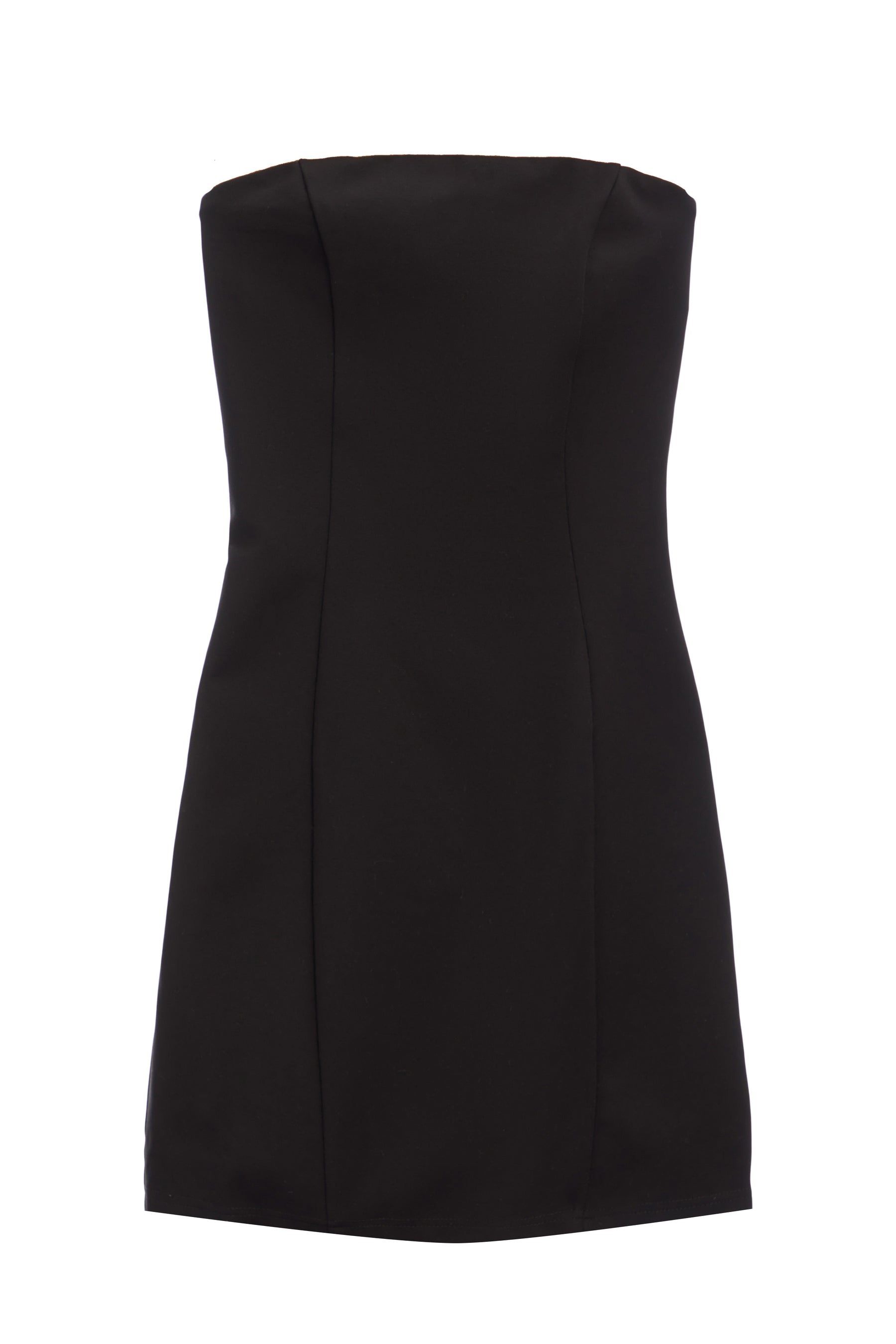 Ponte Strapless Dress