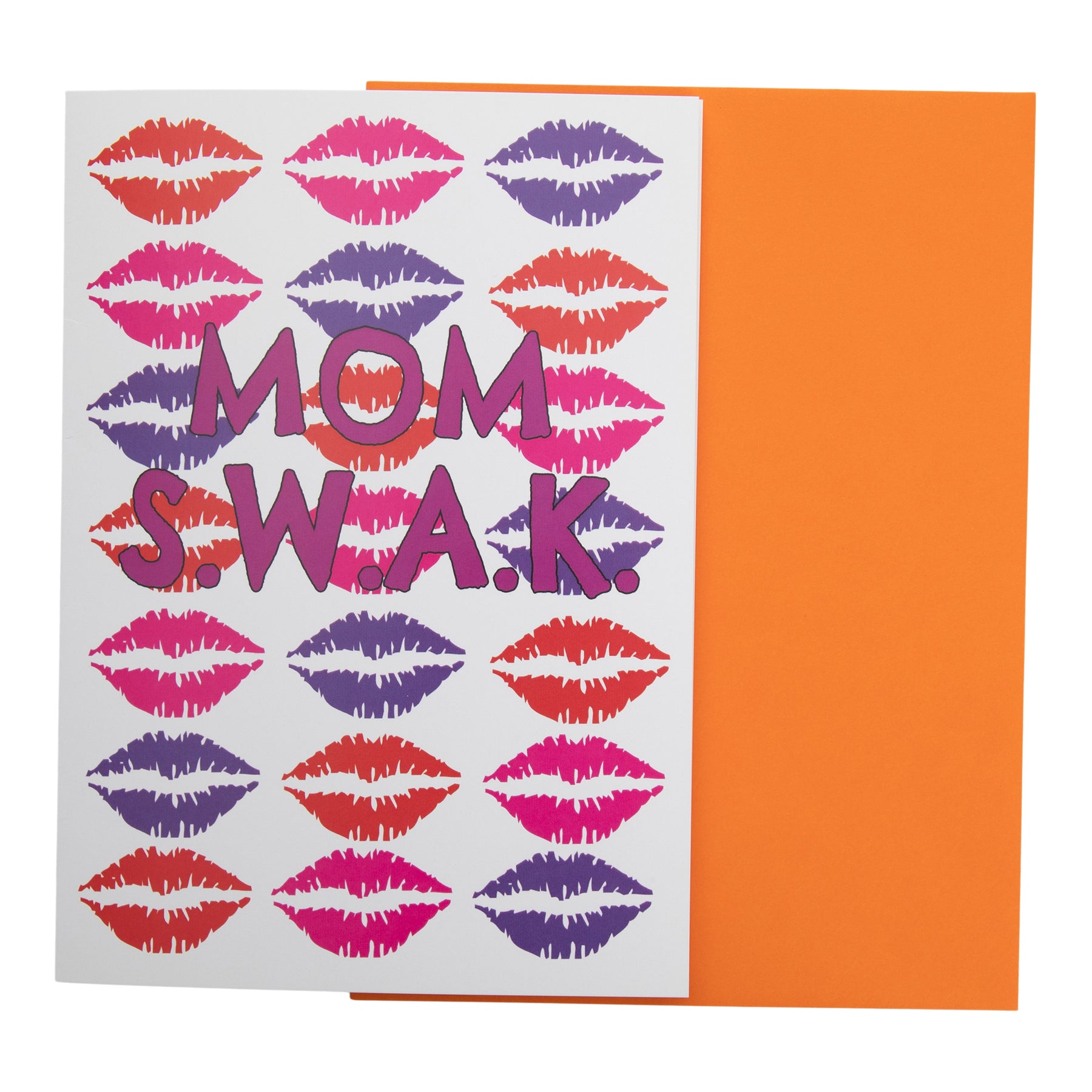 Mom SWAK Greeting Card