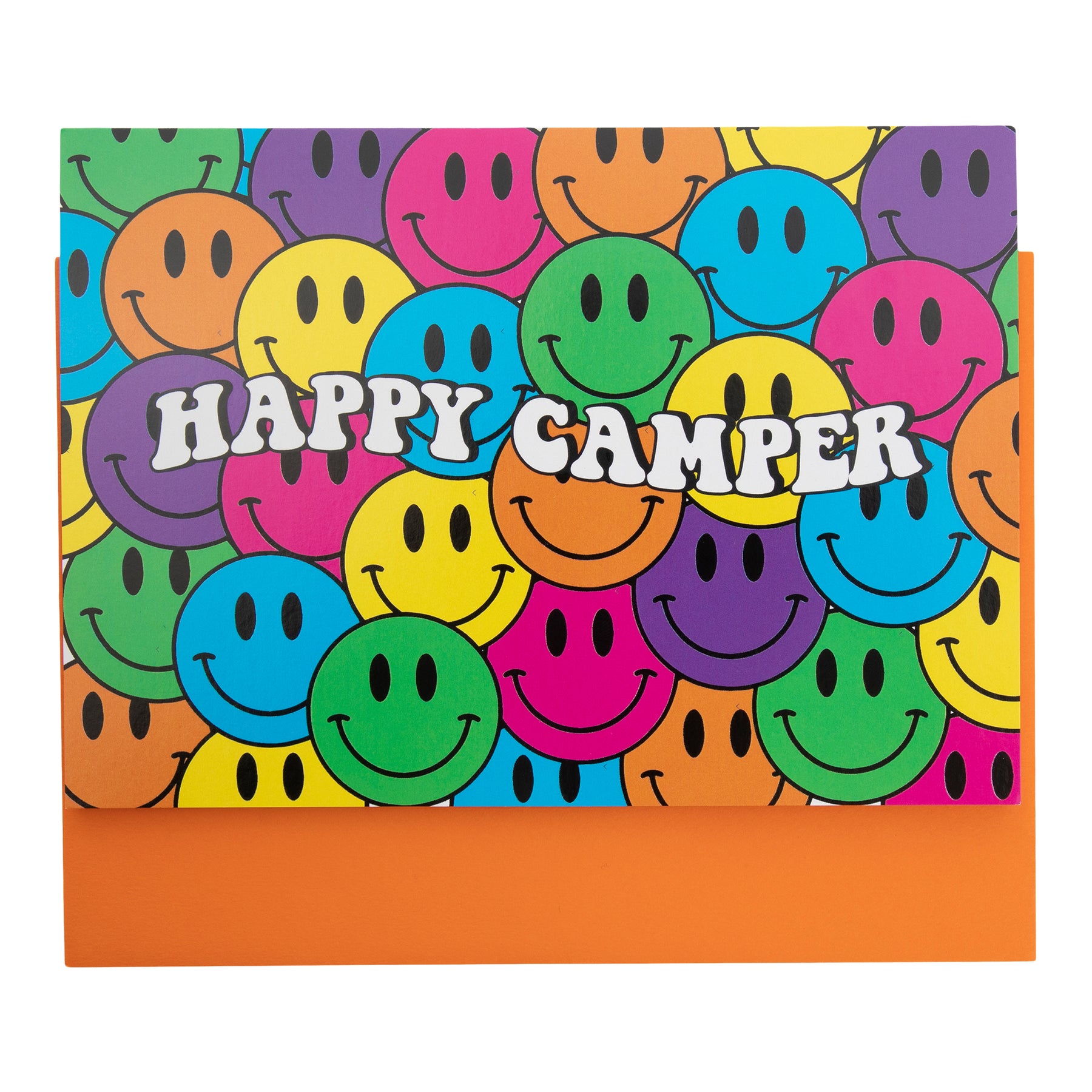 Happy Greeting Camper